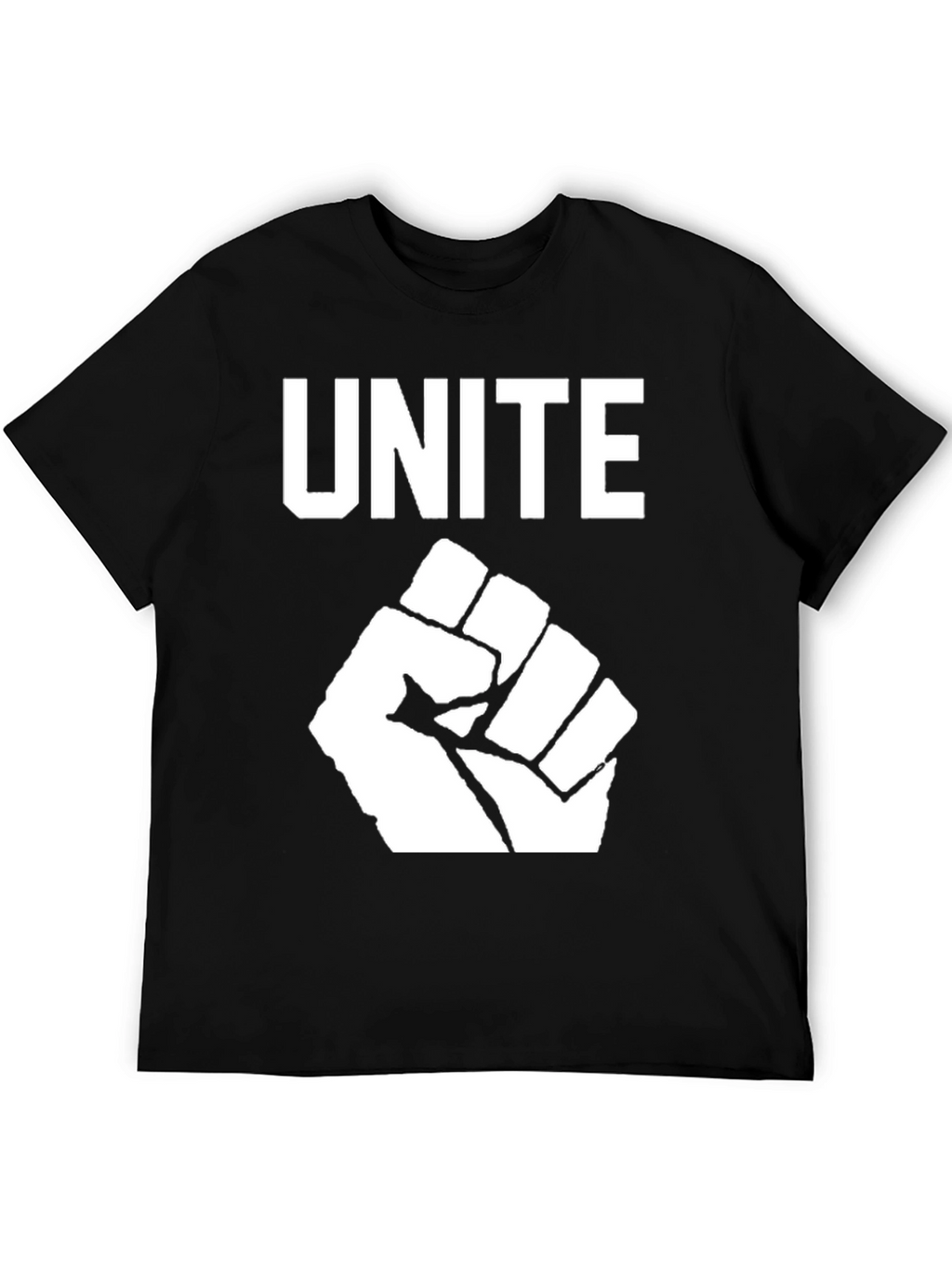 Unite Fist Graphic Tee - Black