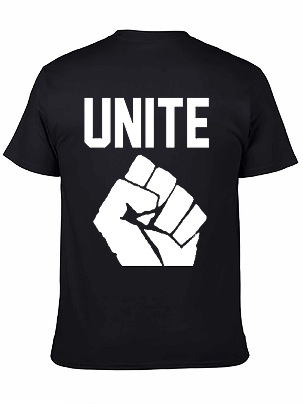Unite Fist Graphic Tee - Black