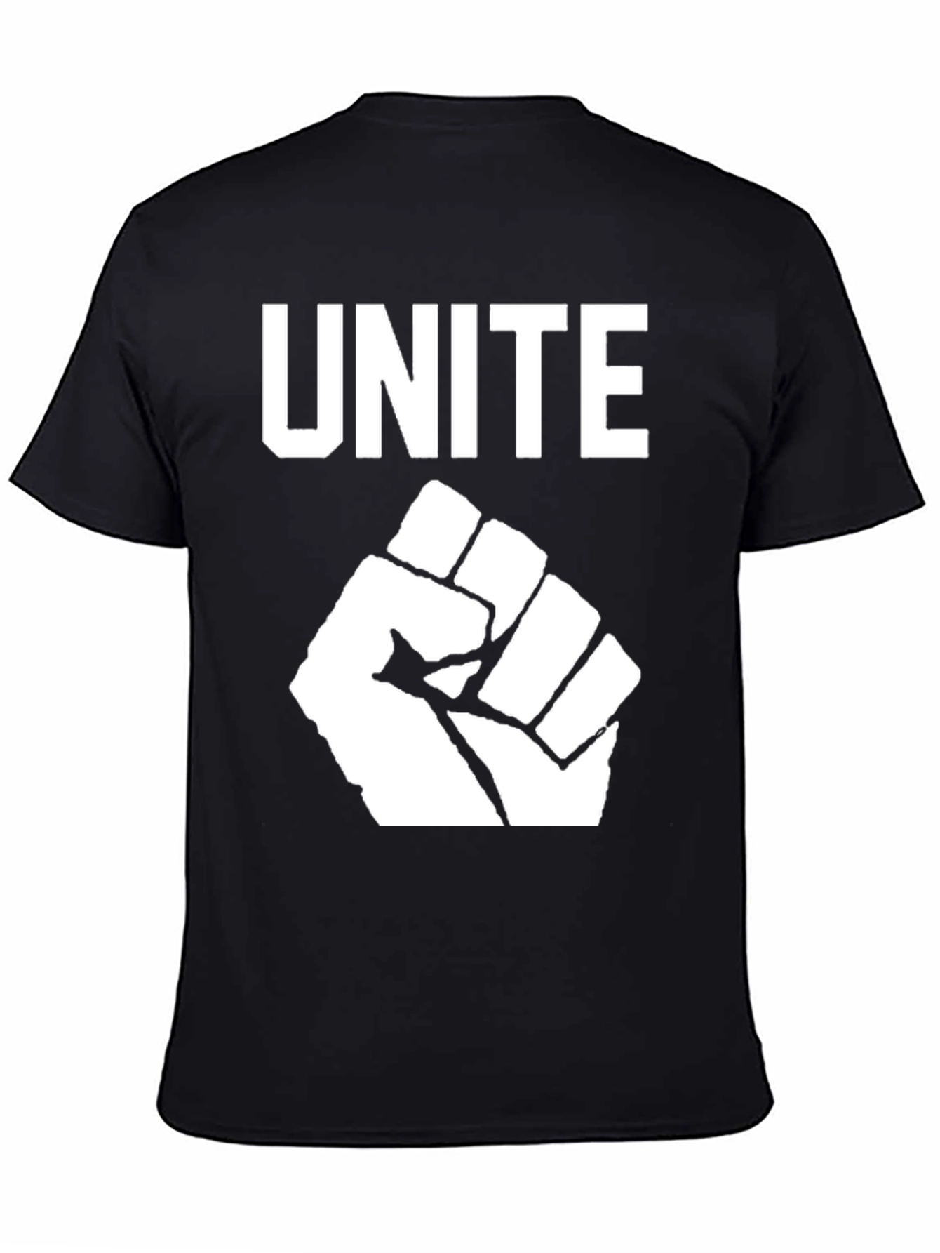 Unite Fist Graphic Tee - Black