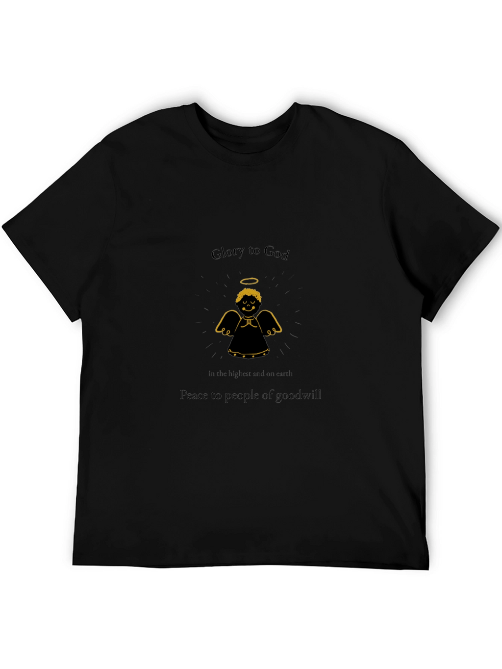Glory to God Graphic Tee - Christian Apparel