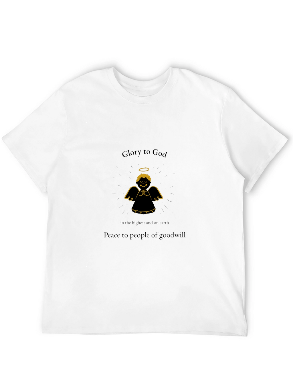 Glory to God Graphic Tee - Christian Apparel