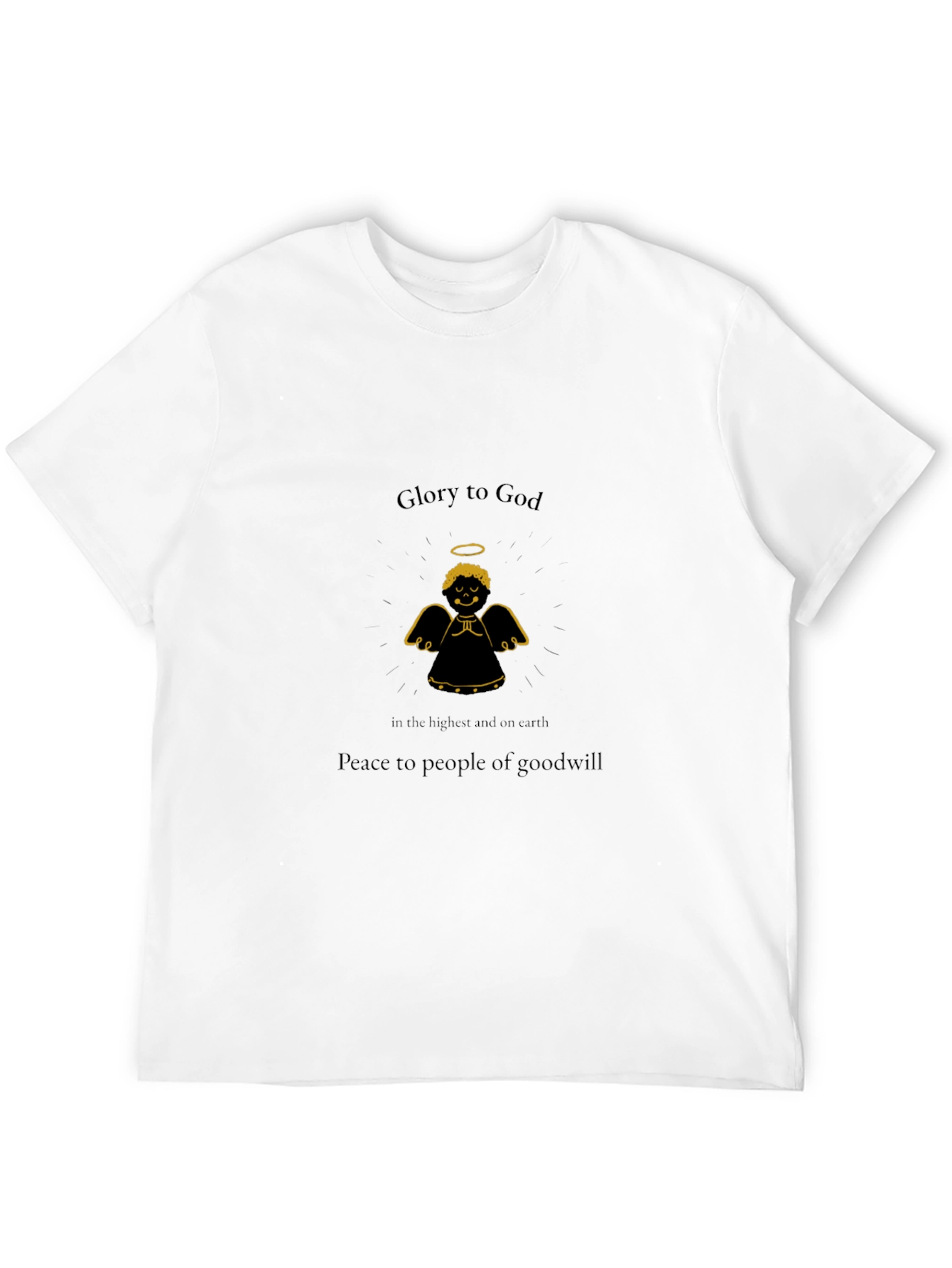 Glory to God Graphic Tee - Christian Apparel