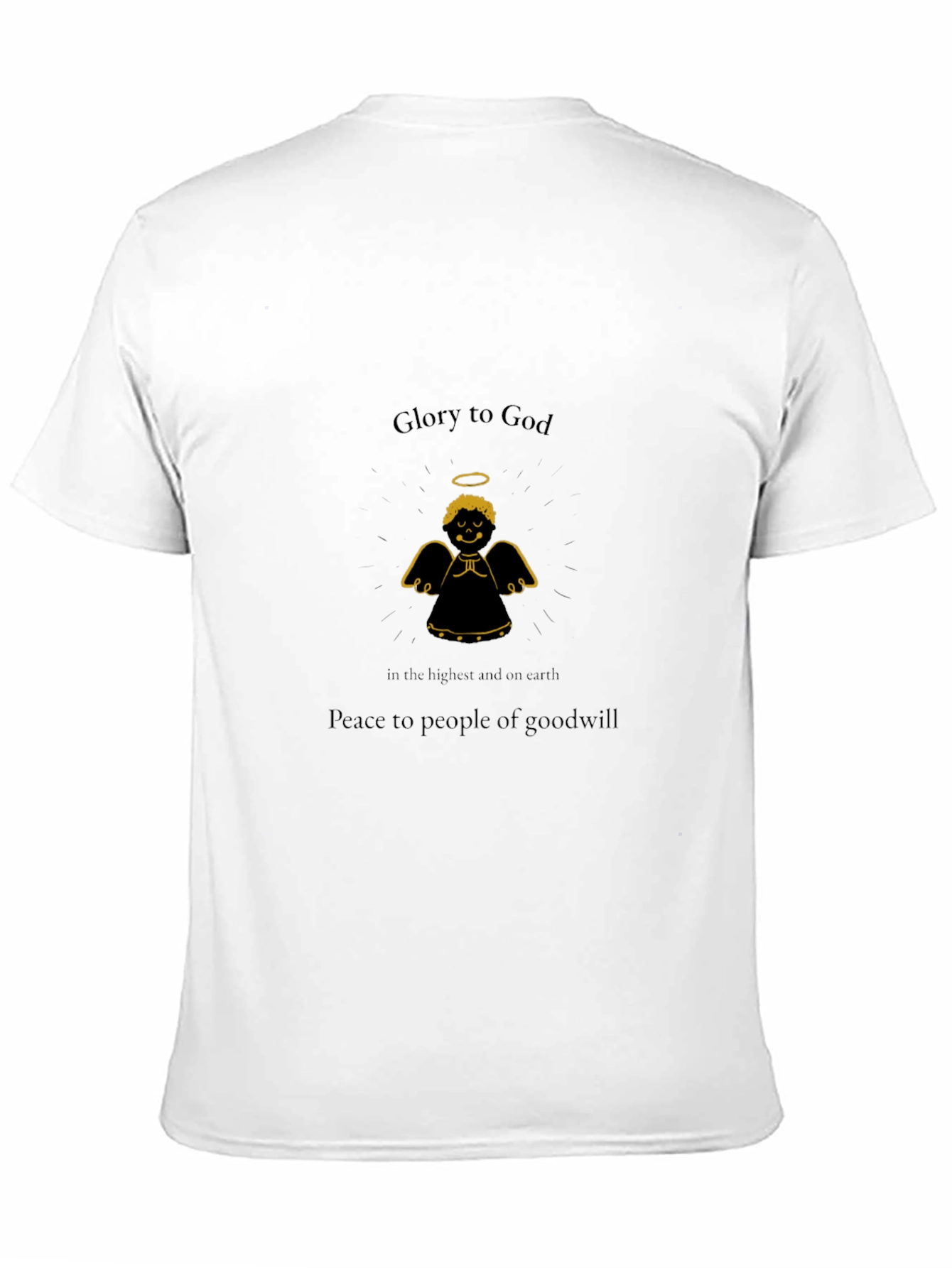 Glory to God Graphic Tee - Christian Apparel