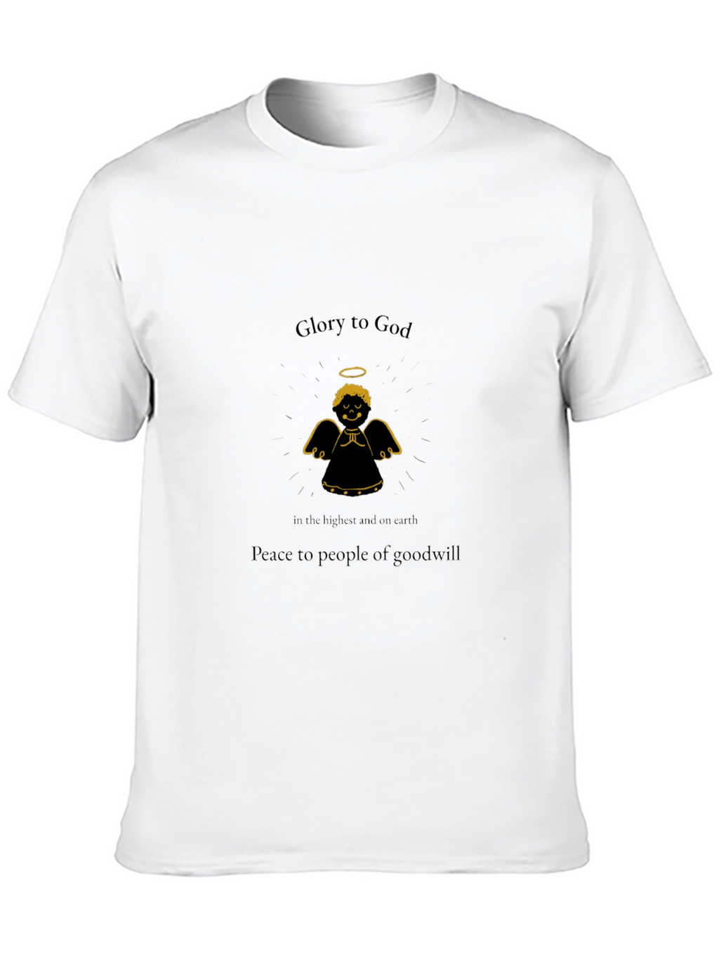 Glory to God Graphic Tee - Christian Apparel