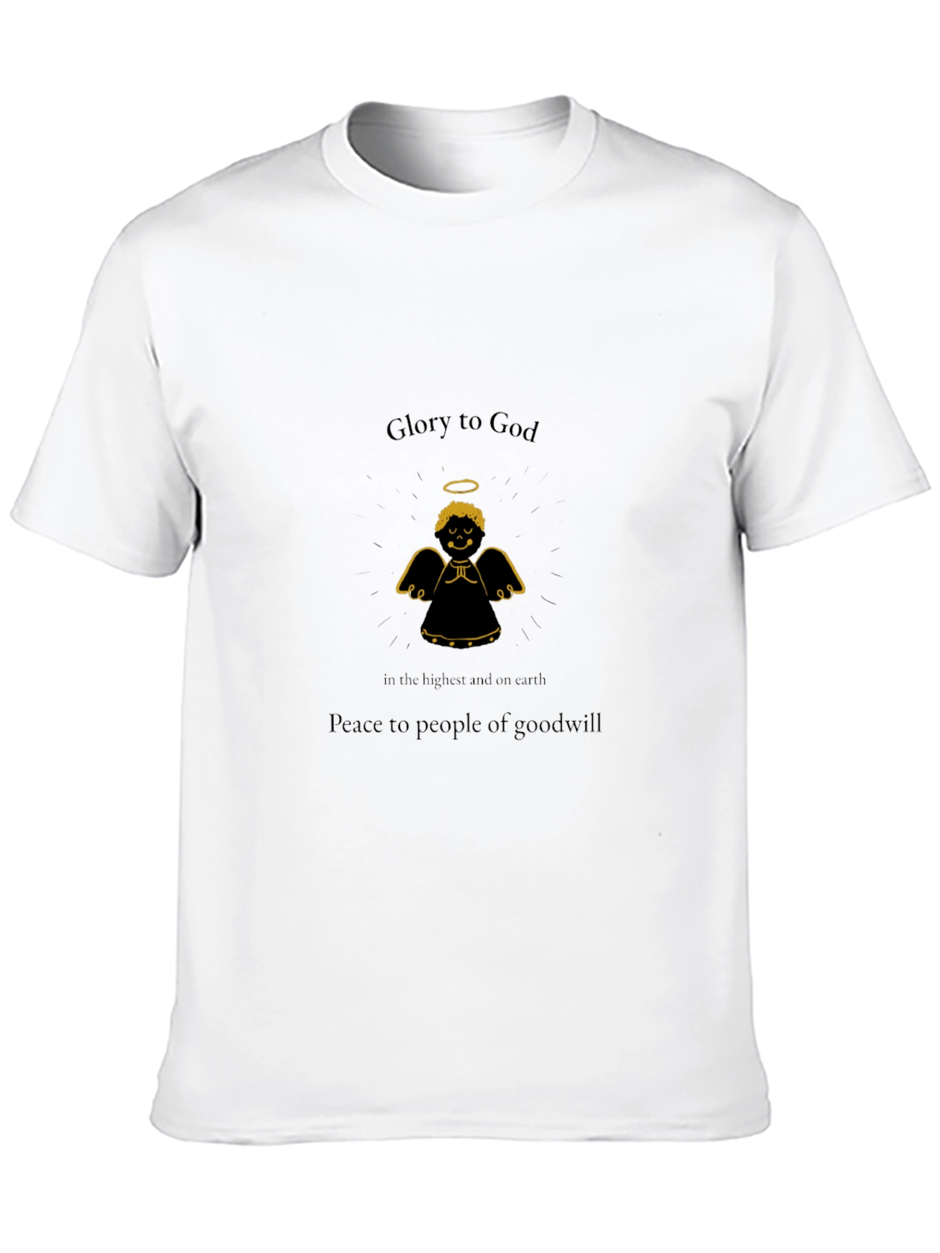 Glory to God Graphic Tee - Christian Apparel