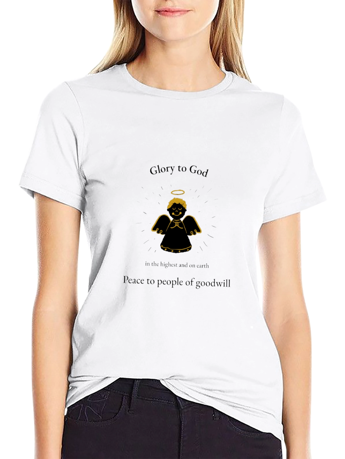 Glory to God Graphic Tee - Christian Apparel