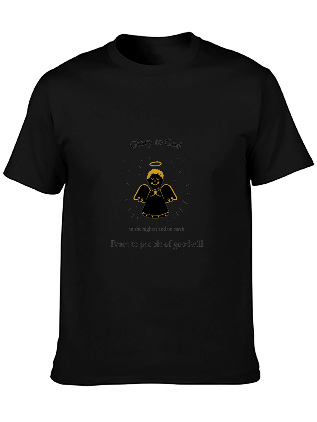 Glory to God Graphic Tee - Christian Apparel