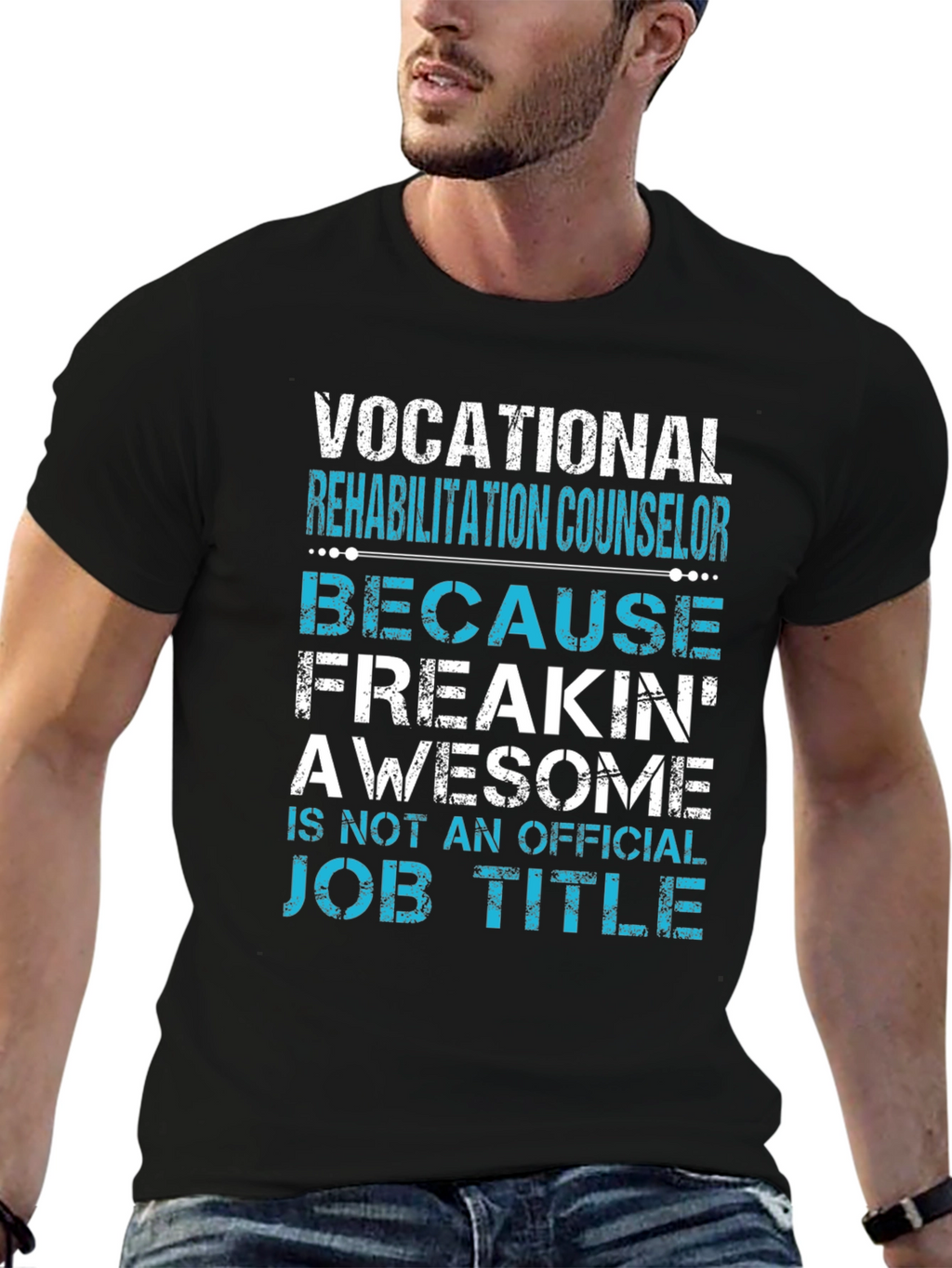 Vocational Rehab Counselor Awesome Job Title T-Shirt