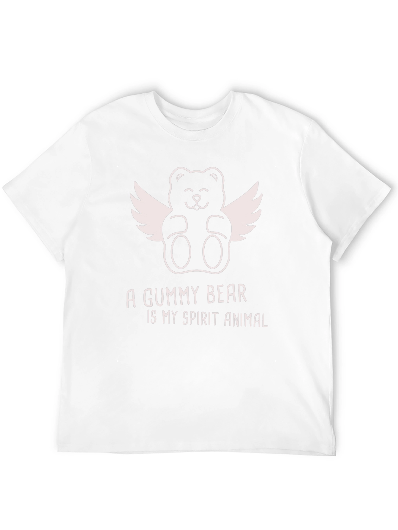 Gummy Bear Spirit Animal Black T-Shirt