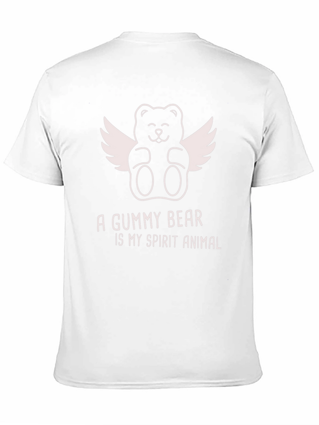 Gummy Bear Spirit Animal Black T-Shirt