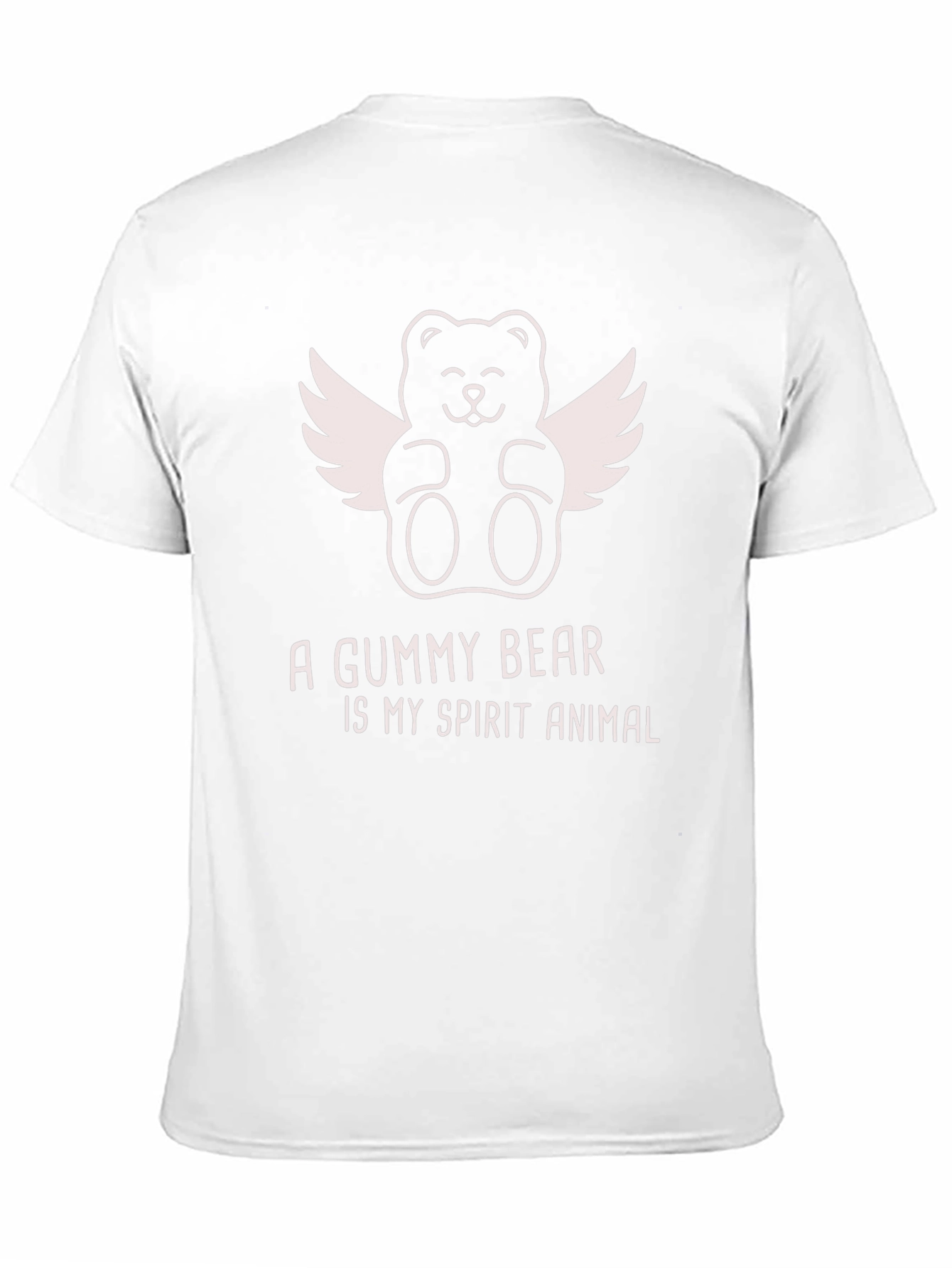 Gummy Bear Spirit Animal Black T-Shirt