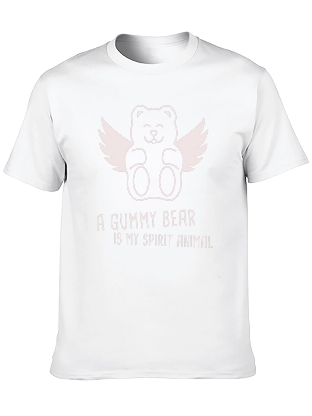 Gummy Bear Spirit Animal Black T-Shirt