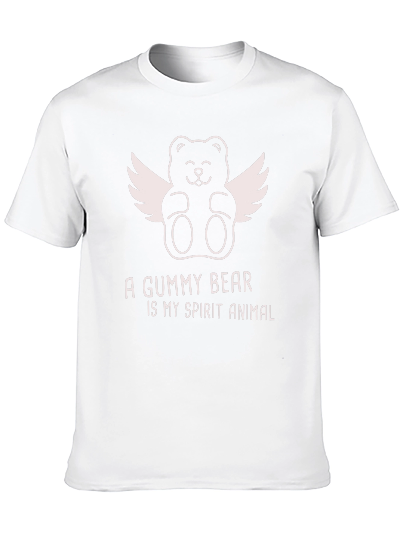 Gummy Bear Spirit Animal Black T-Shirt
