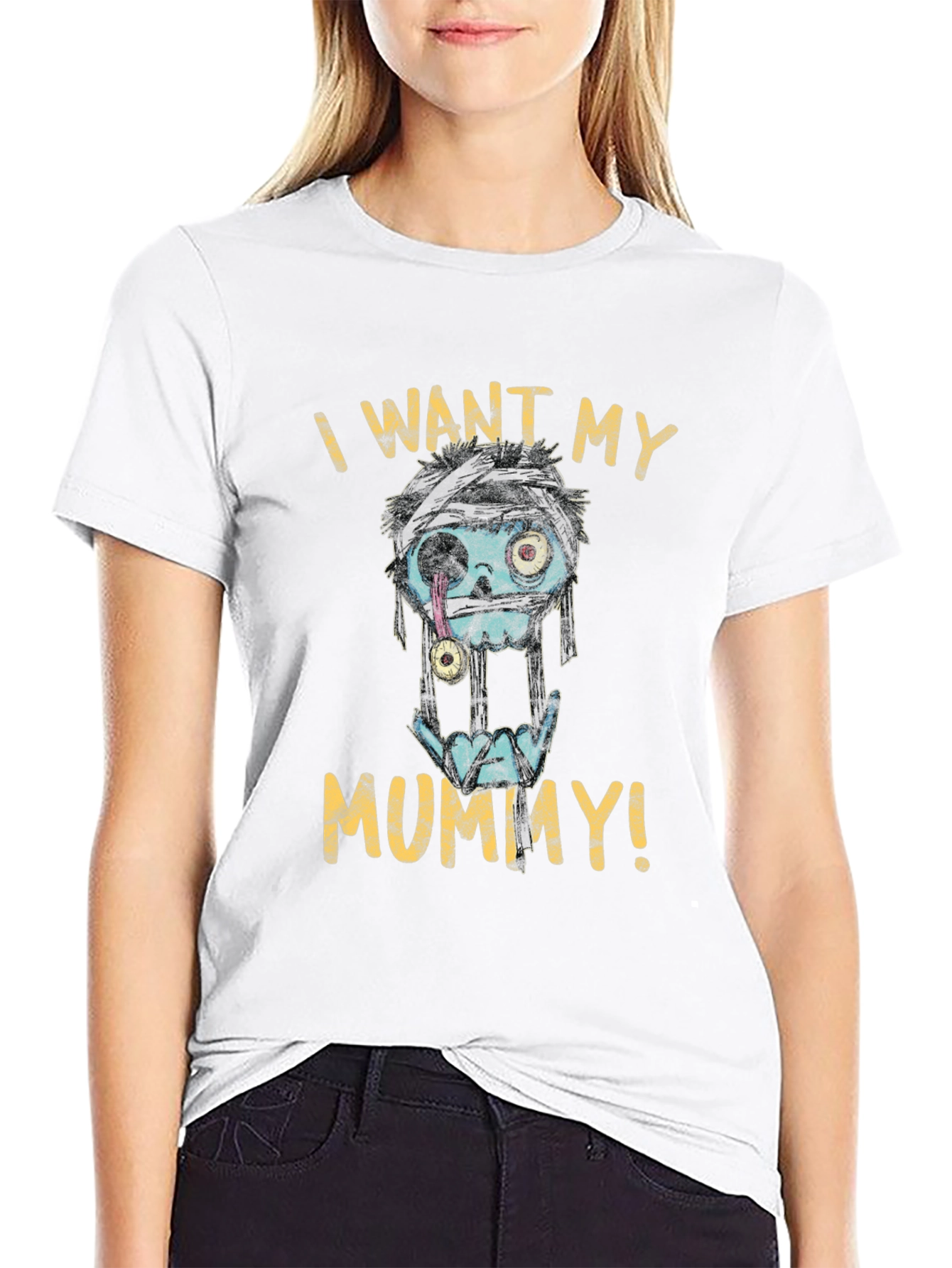 I Want My Mummy T-Shirt - Halloween Style