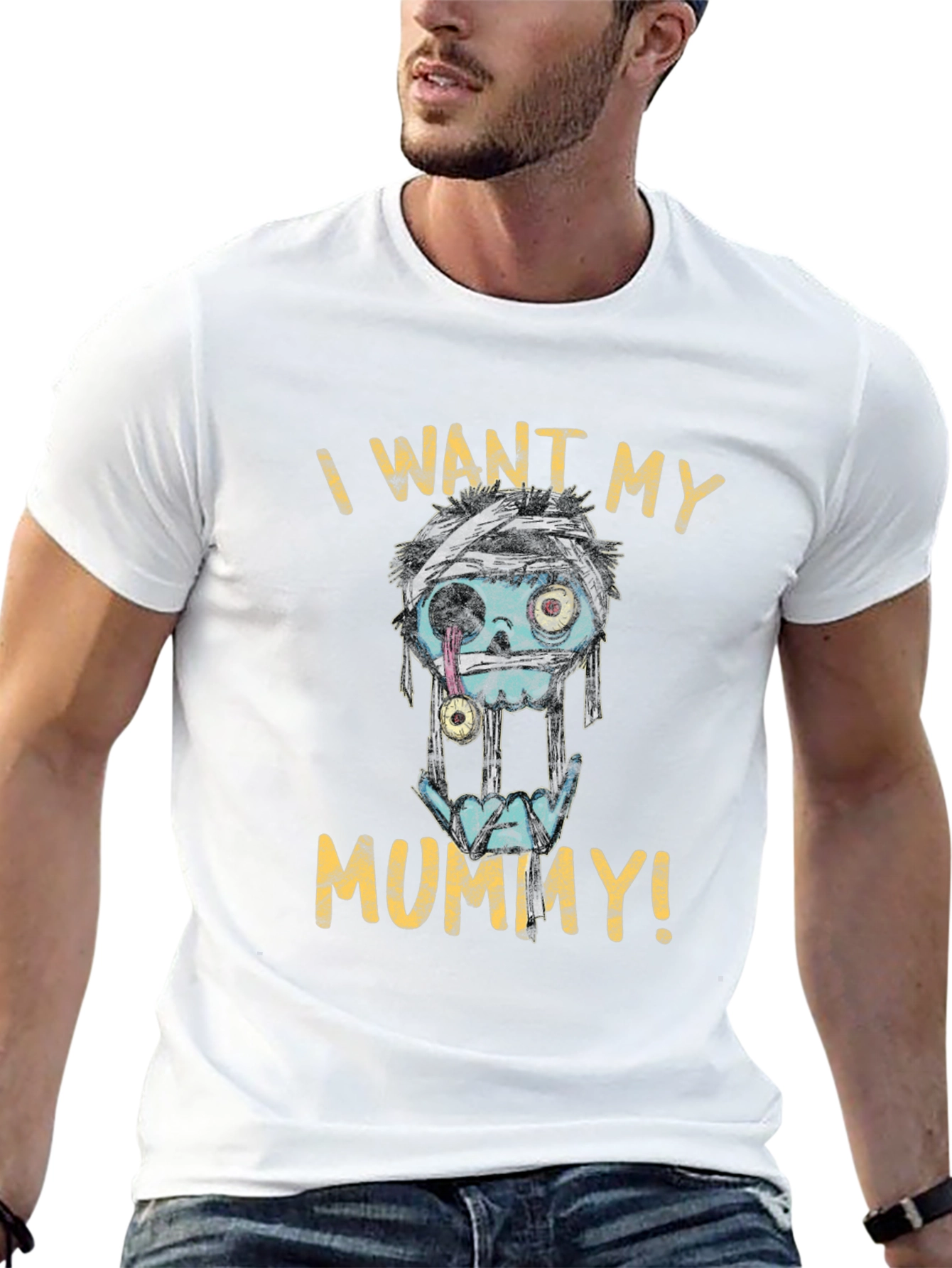 I Want My Mummy T-Shirt - Halloween Style