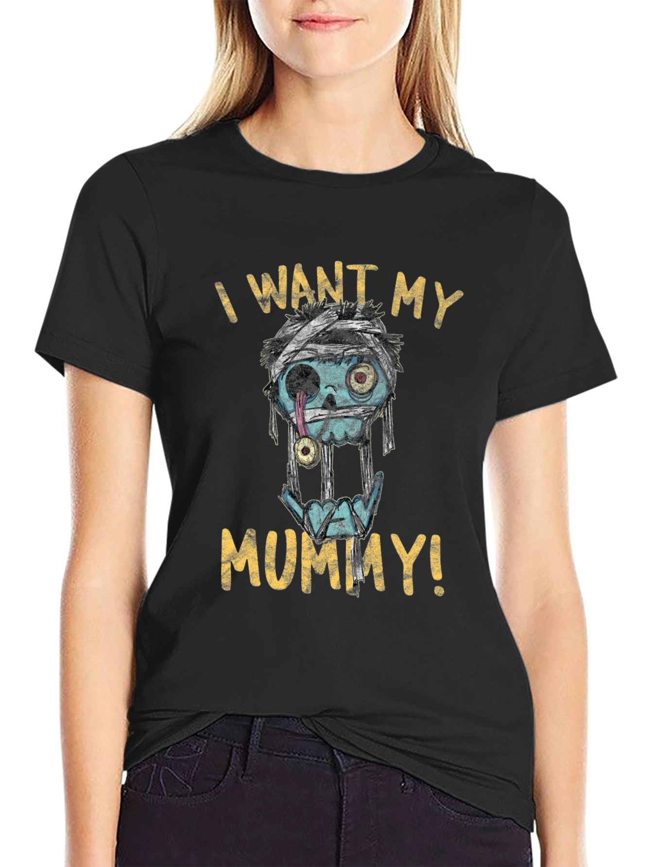 I Want My Mummy T-Shirt - Halloween Style