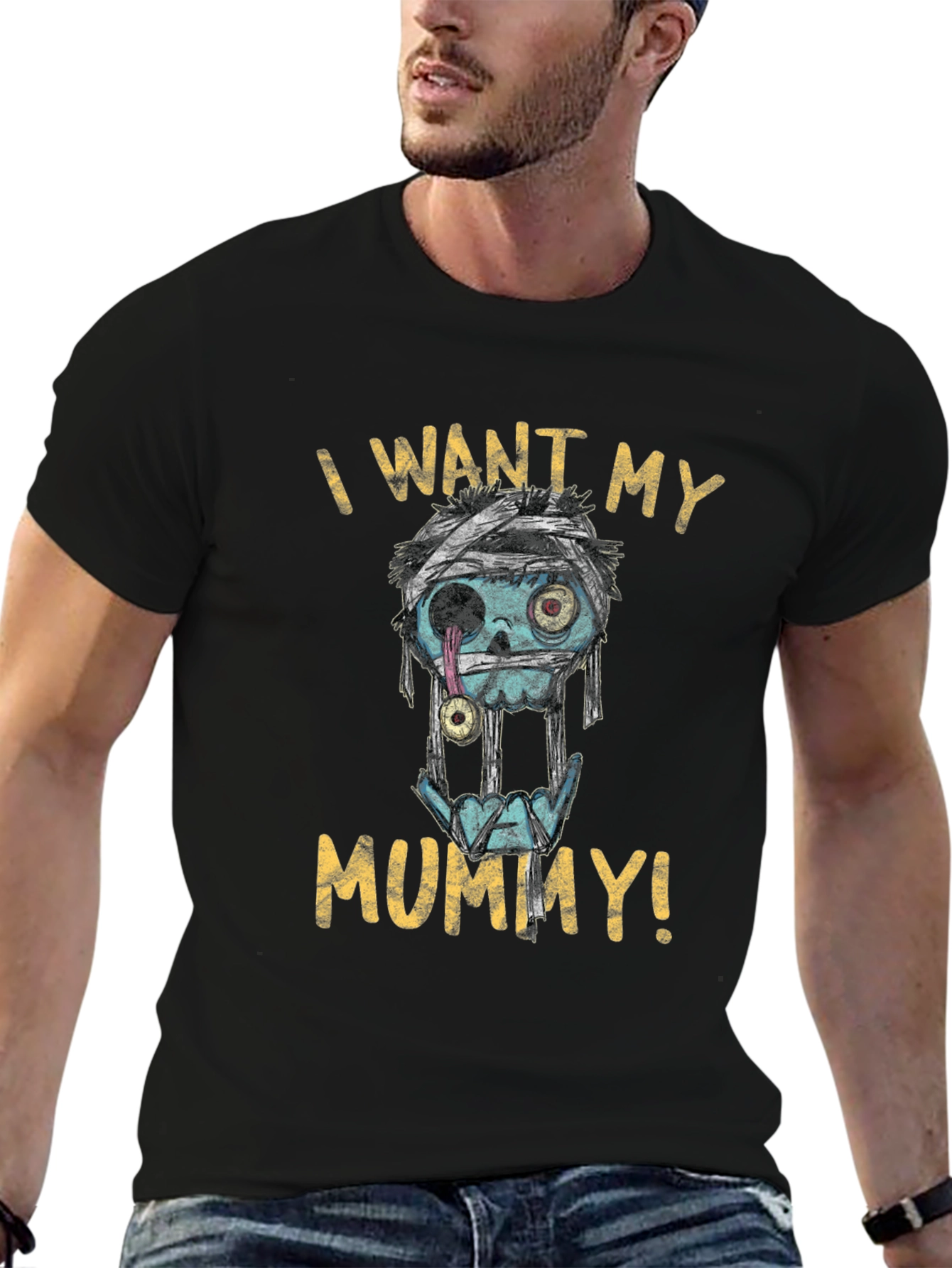 I Want My Mummy T-Shirt - Halloween Style