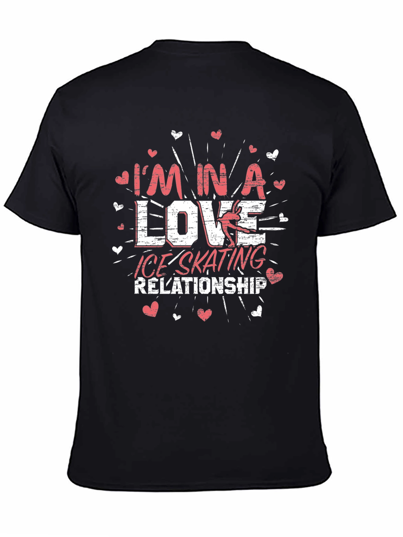 Im in a Love Ice Skating Relationship Graphic Tee