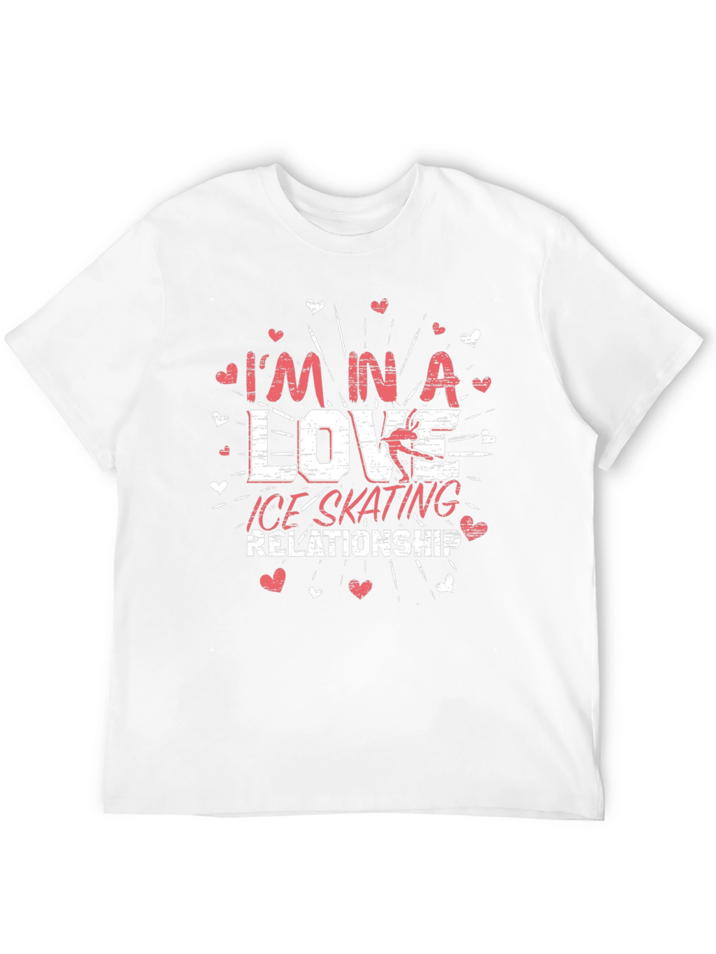 Im in a Love Ice Skating Relationship Graphic Tee