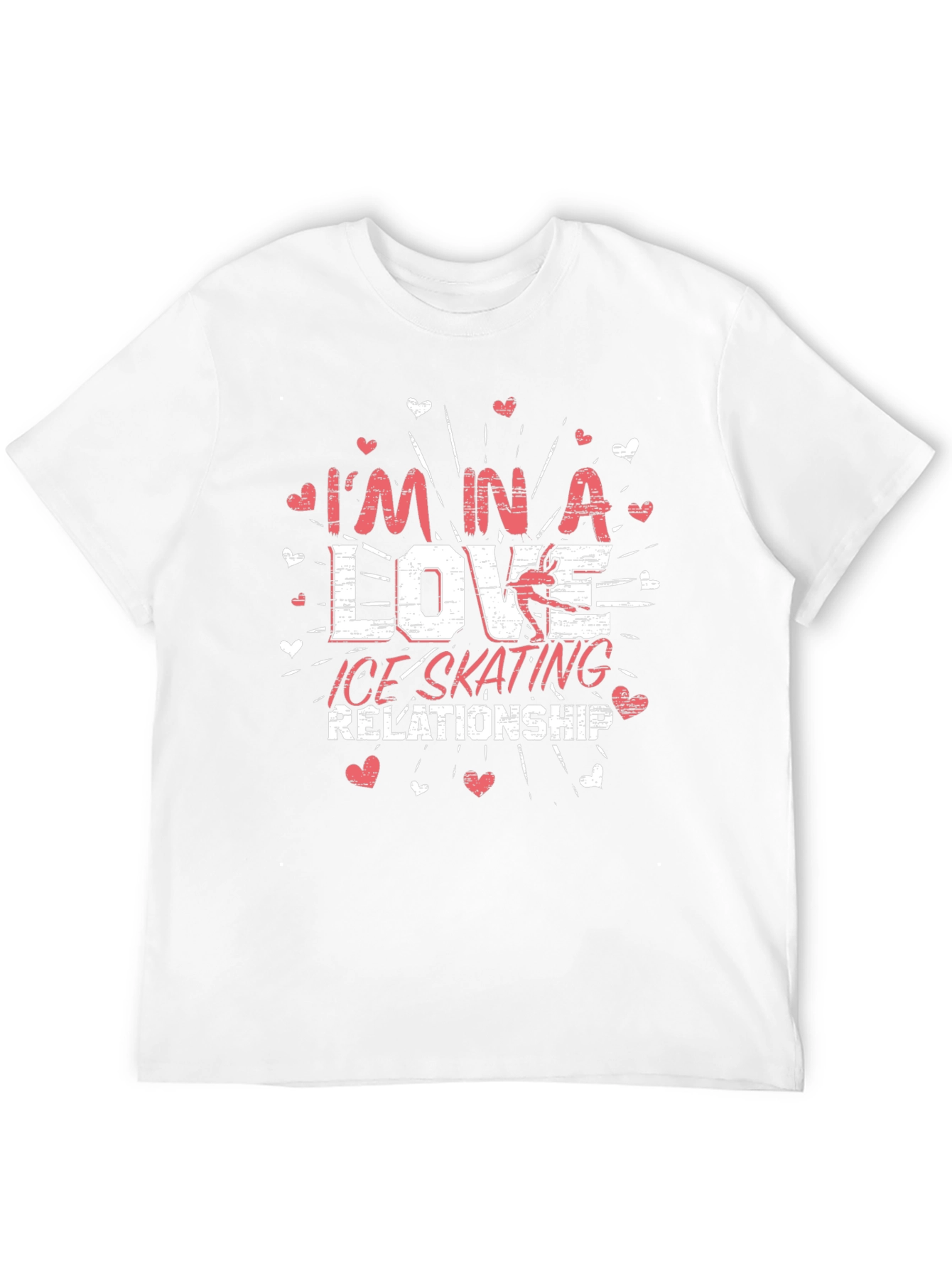 Im in a Love Ice Skating Relationship Graphic Tee