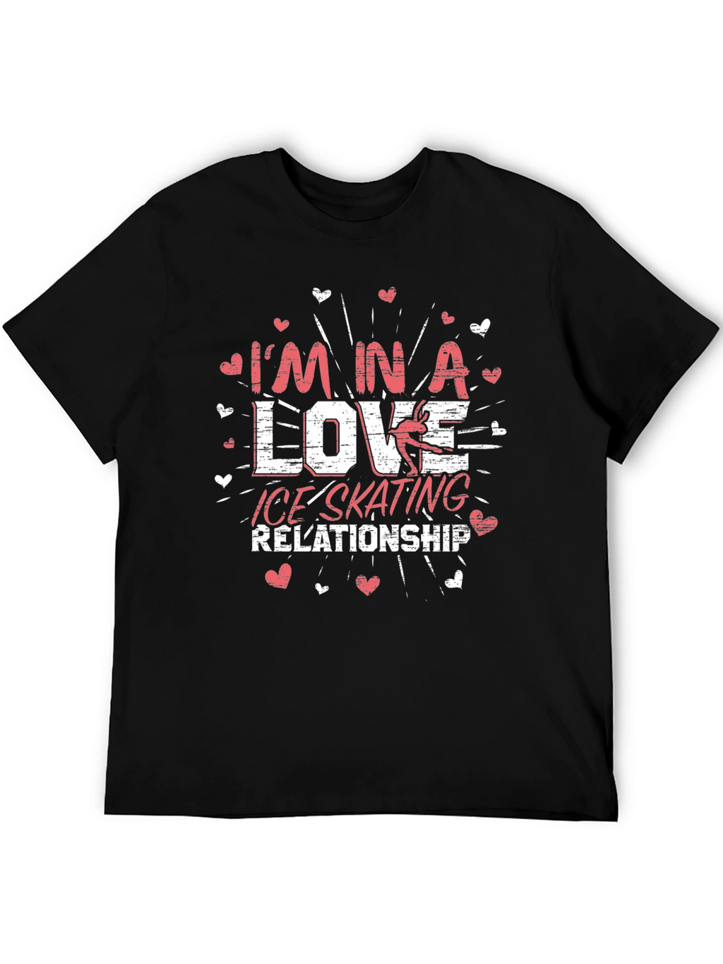 Im in a Love Ice Skating Relationship Graphic Tee