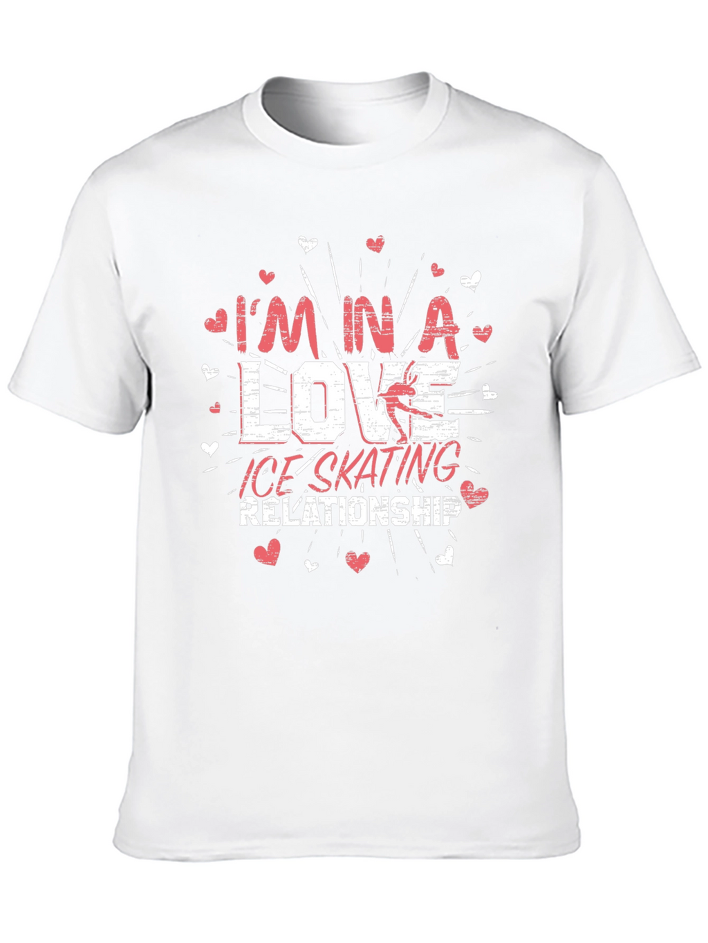 Im in a Love Ice Skating Relationship Graphic Tee