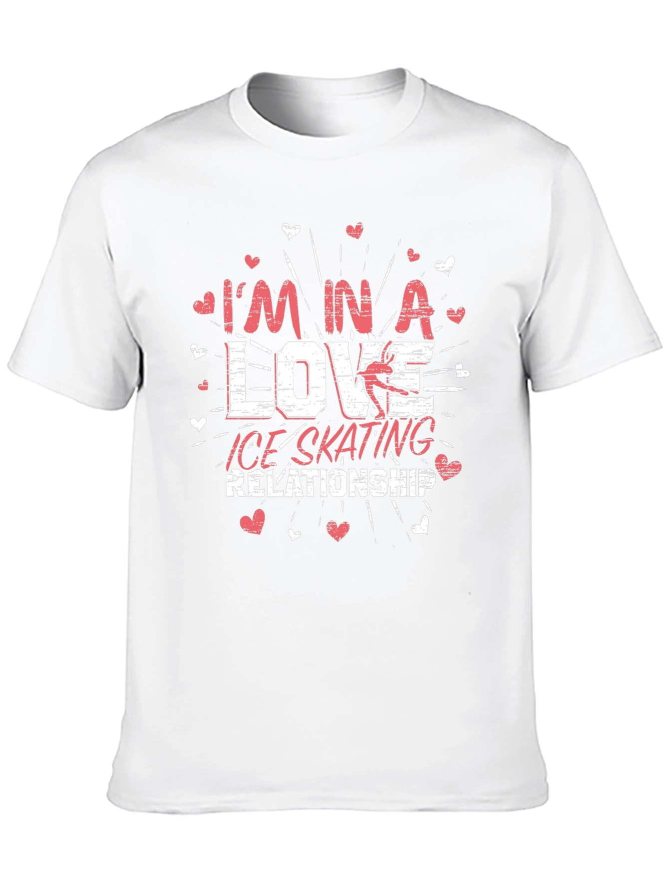 Im in a Love Ice Skating Relationship Graphic Tee