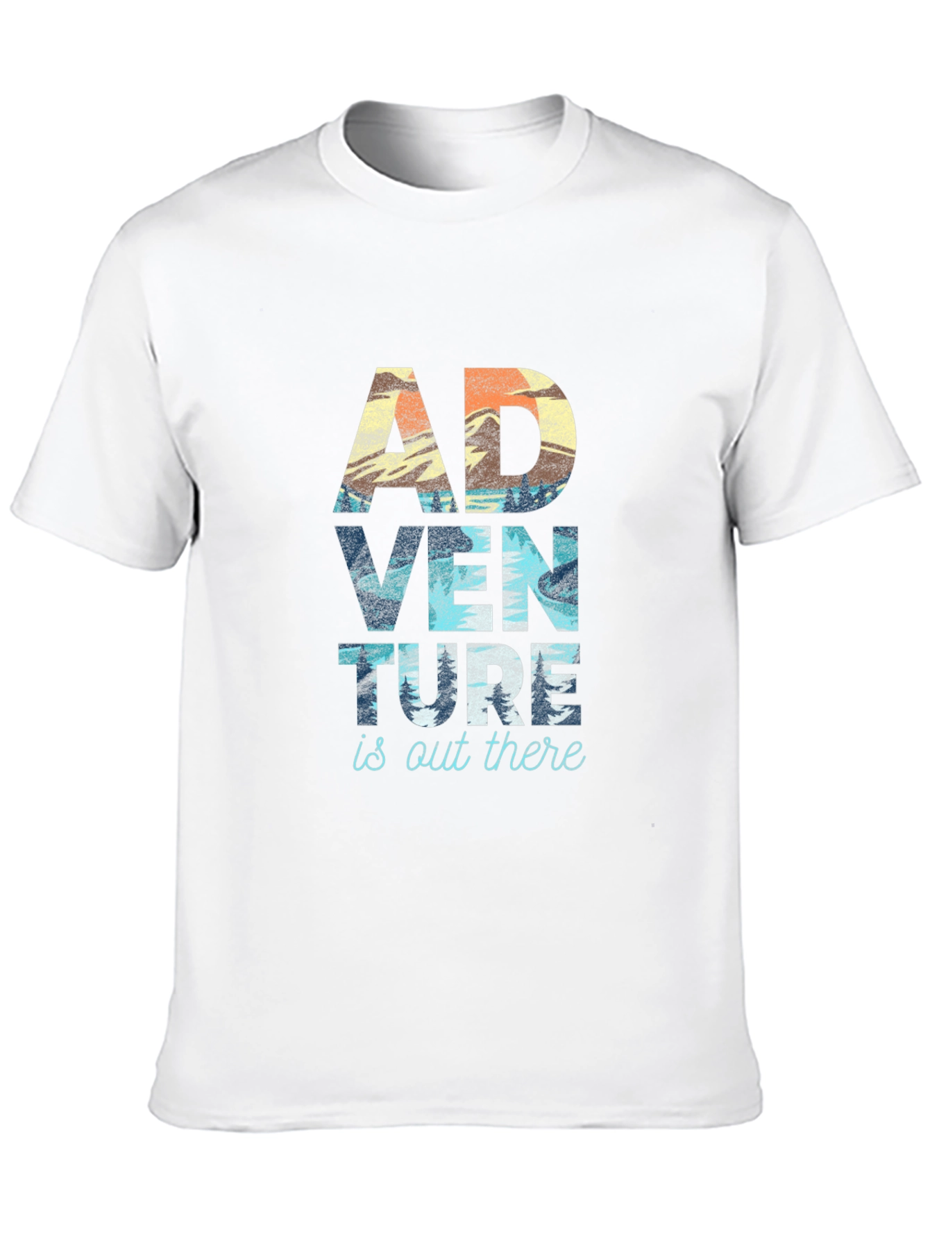 Adventure Awaits Graphic T-Shirt - Outdoor Inspired Design