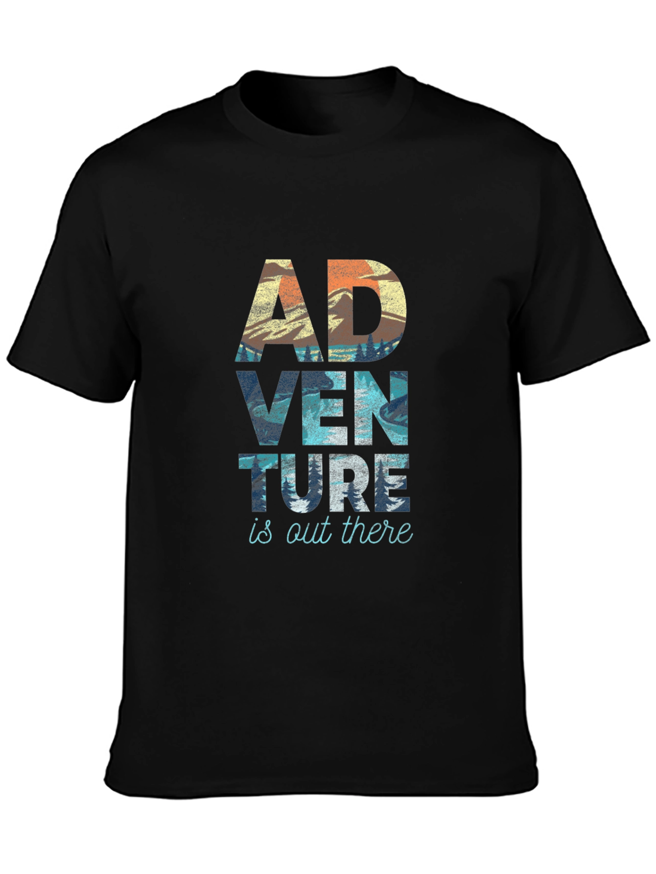 Adventure Awaits Graphic T-Shirt - Outdoor Inspired Design