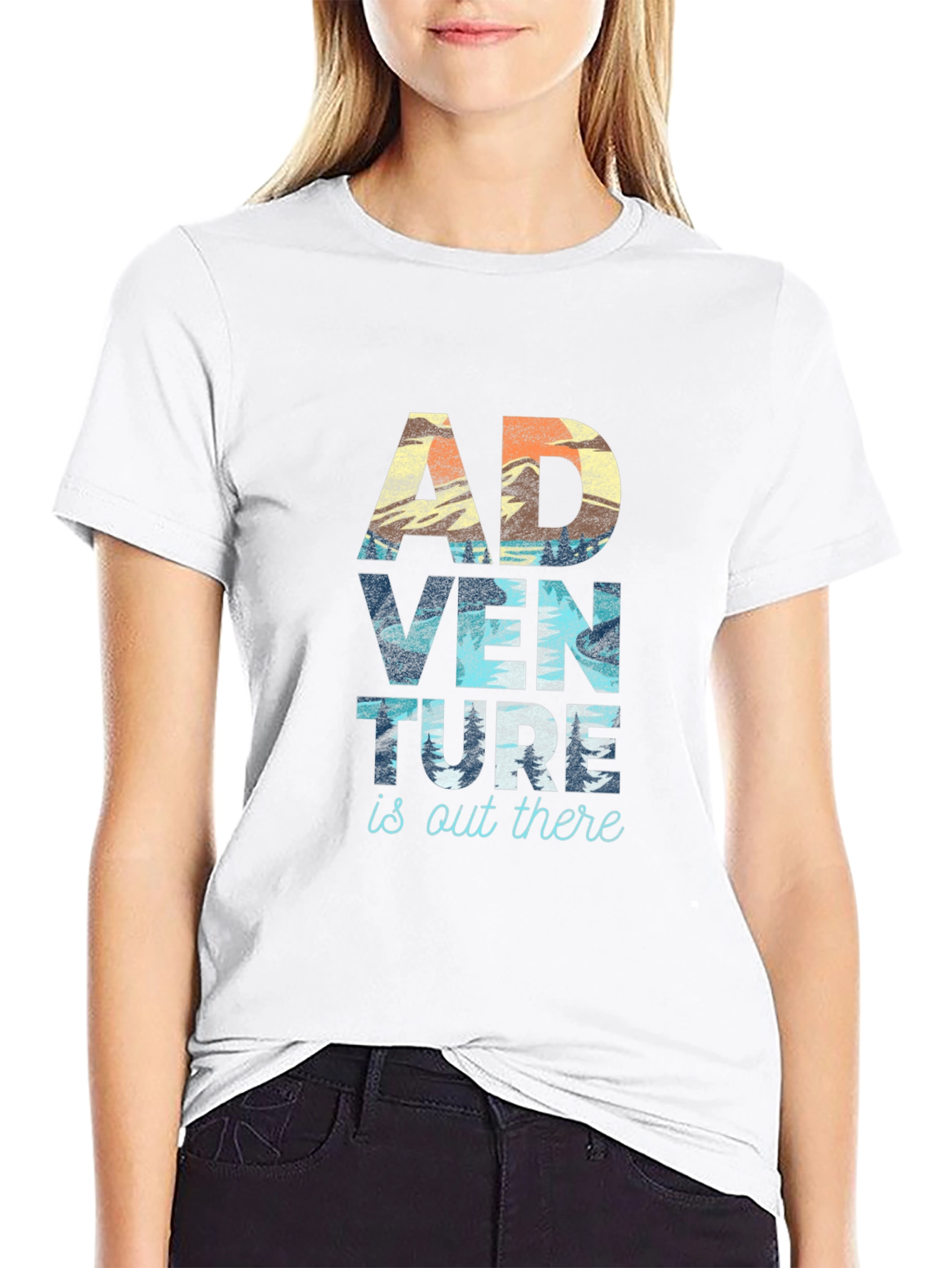 Adventure Awaits Graphic T-Shirt - Outdoor Inspired Design