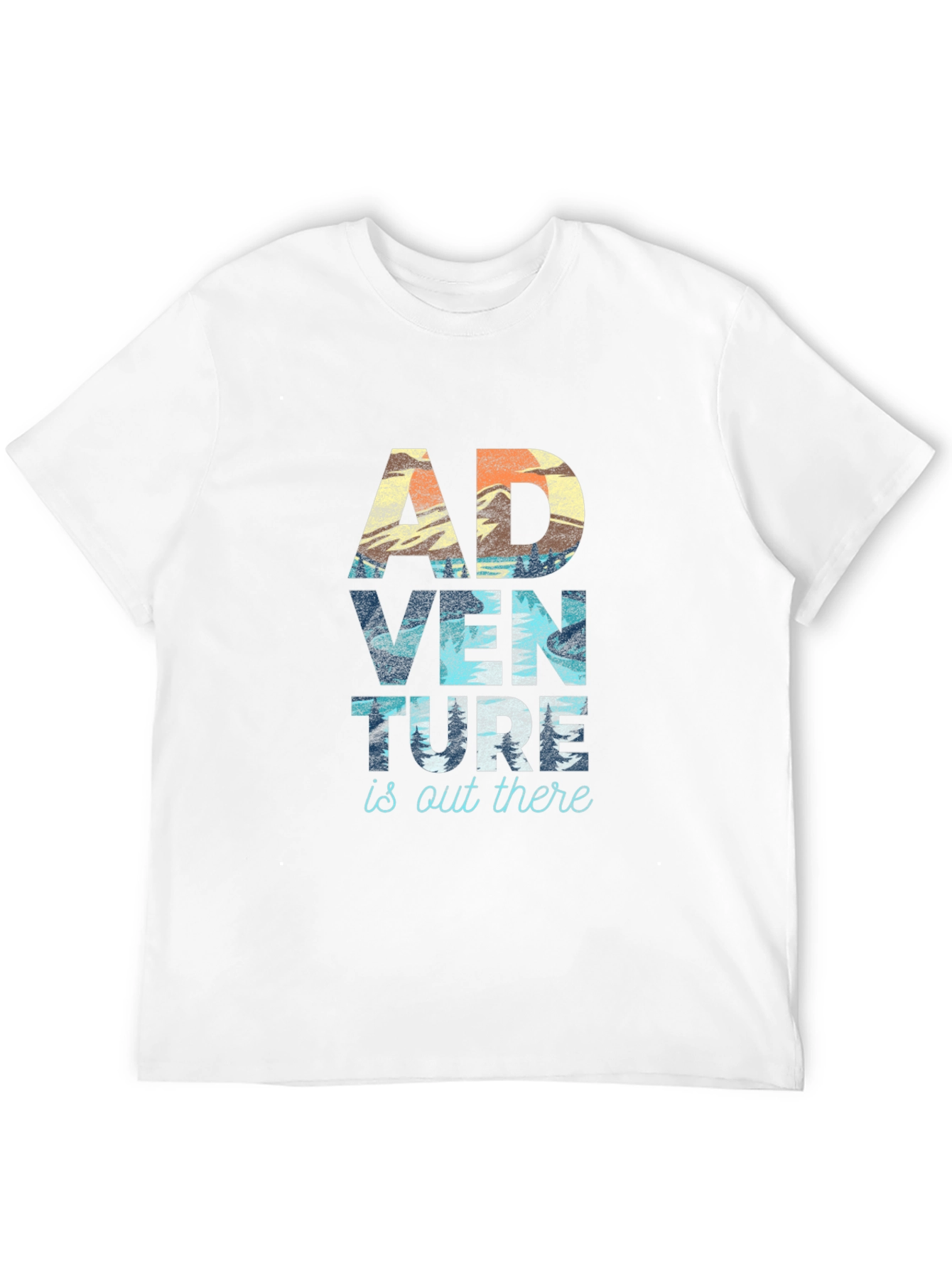 Adventure Awaits Graphic T-Shirt - Outdoor Inspired Design