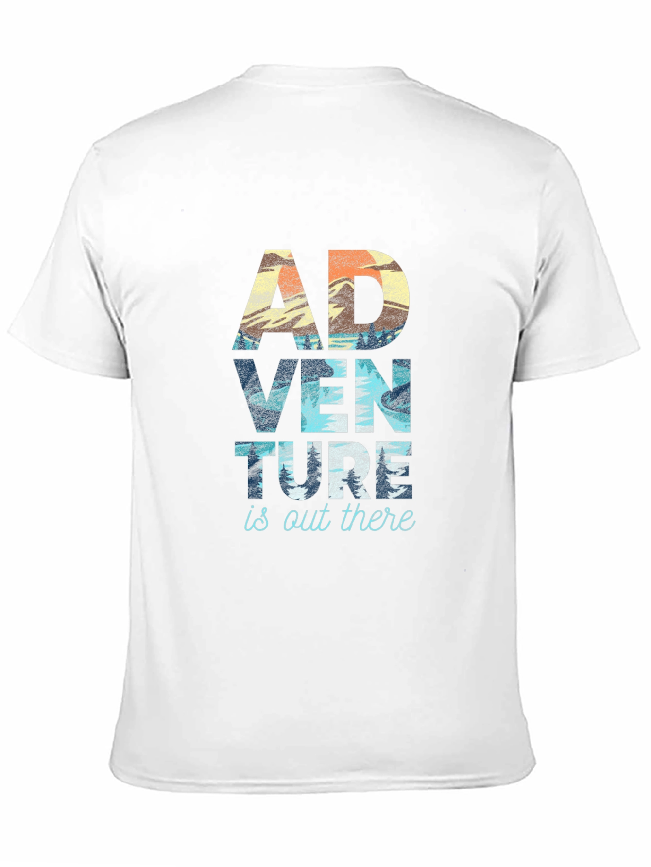 Adventure Awaits Graphic T-Shirt - Outdoor Inspired Design