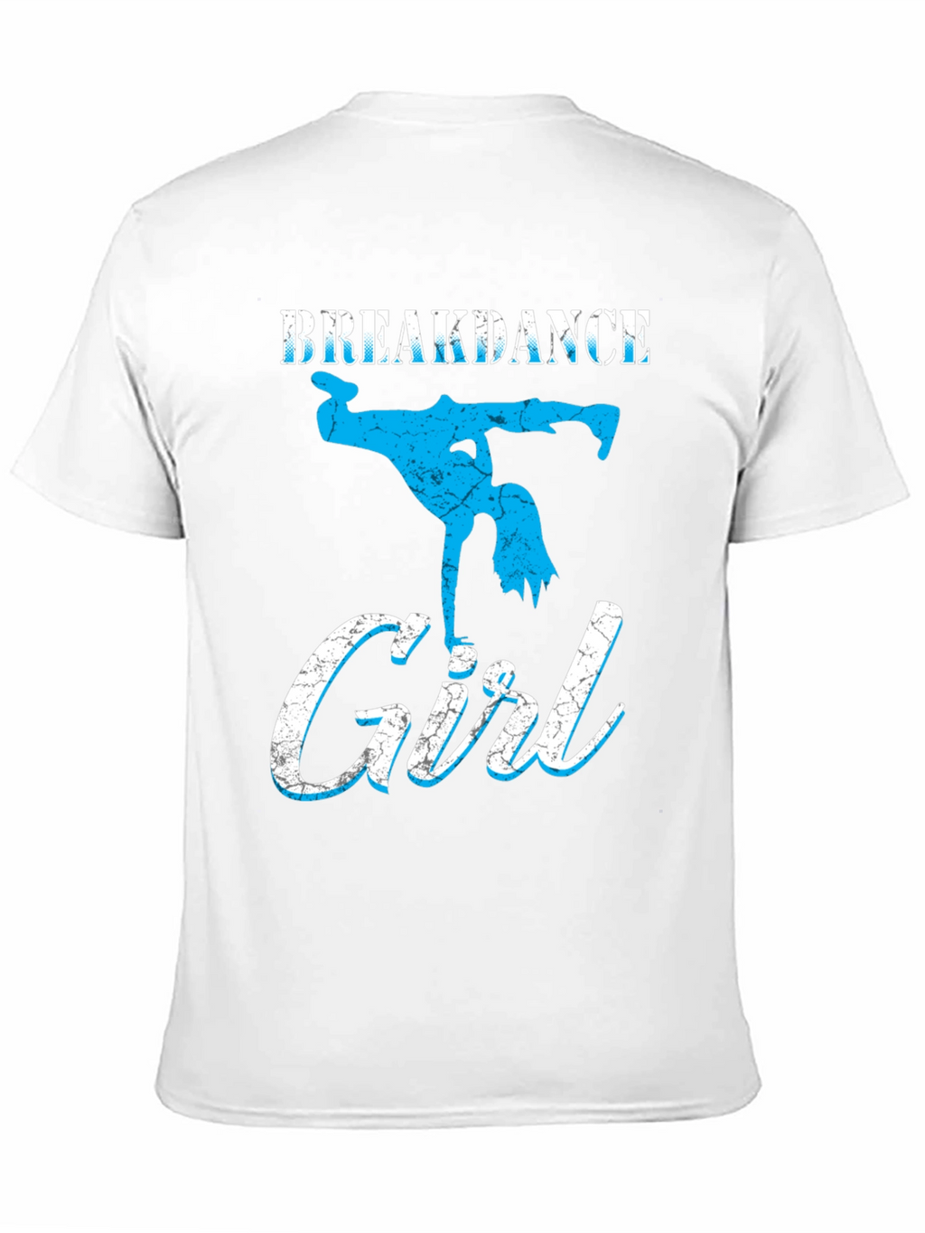 Breakdance Girl Graphic Tee - Black