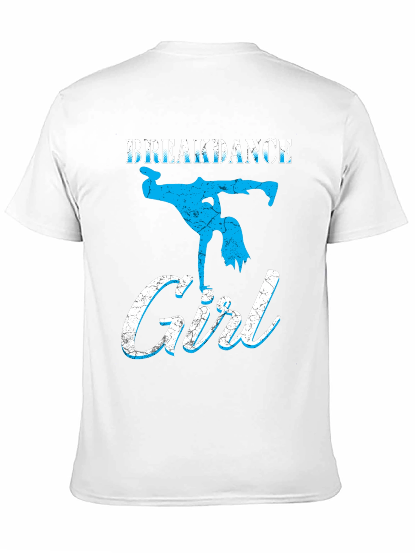 Breakdance Girl Graphic Tee - Black