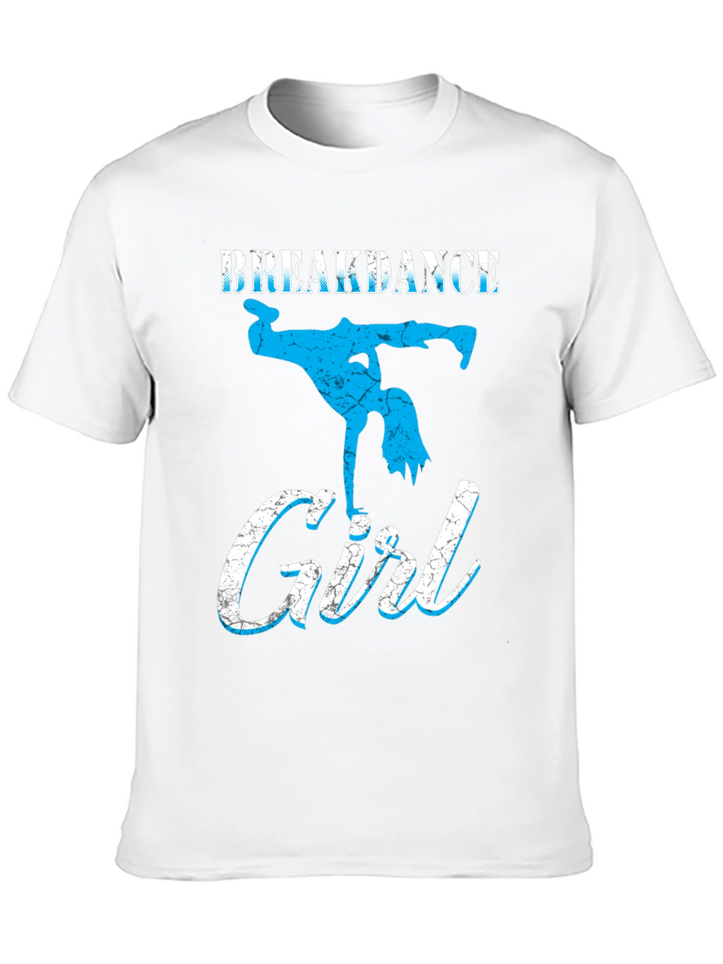 Breakdance Girl Graphic Tee - Black
