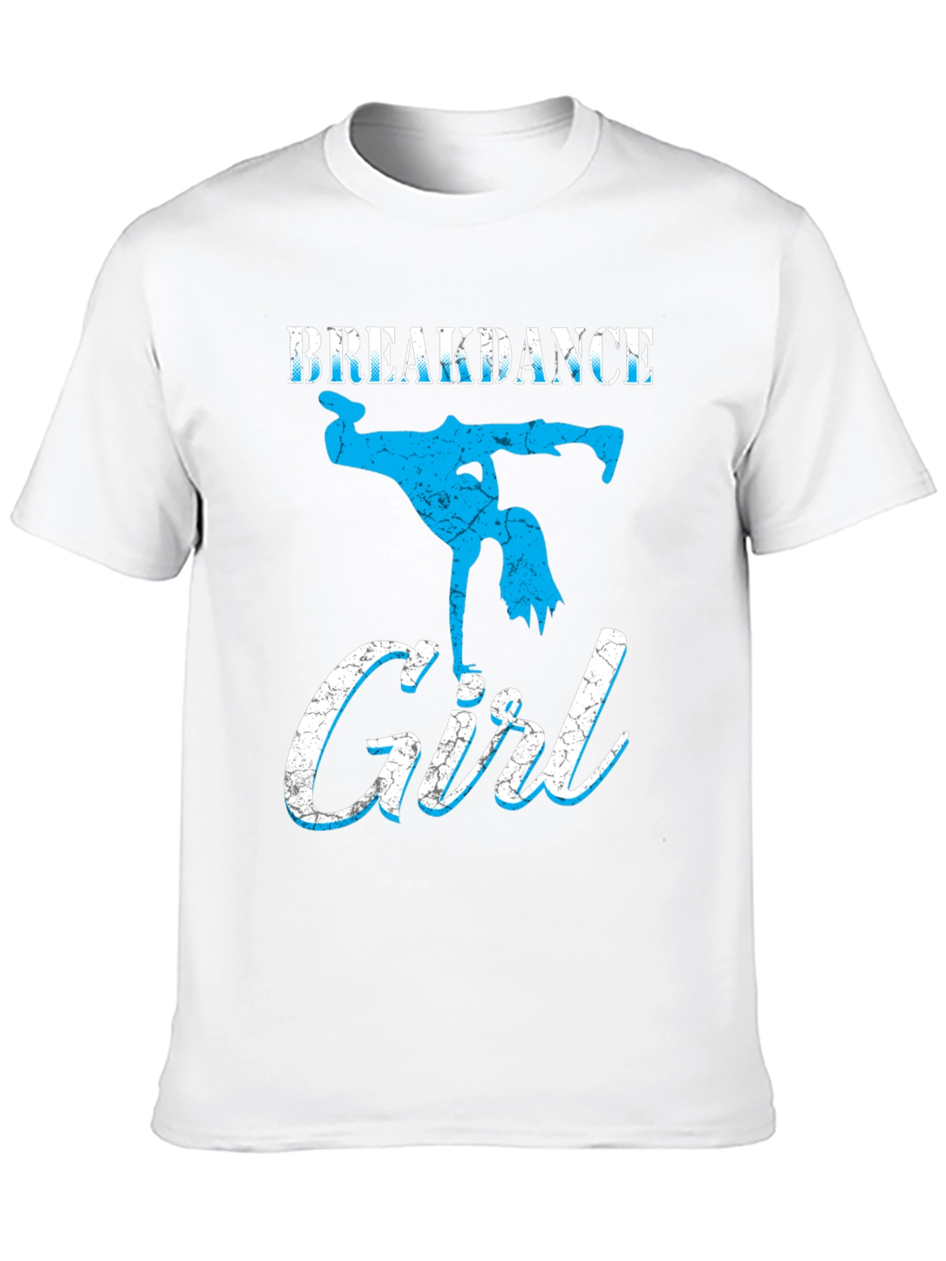 Breakdance Girl Graphic Tee - Black