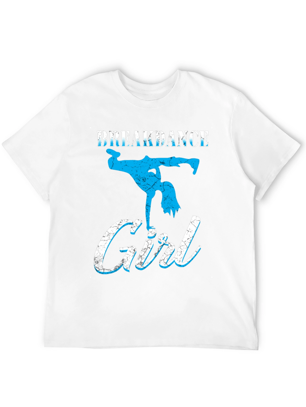 Breakdance Girl Graphic Tee - Black
