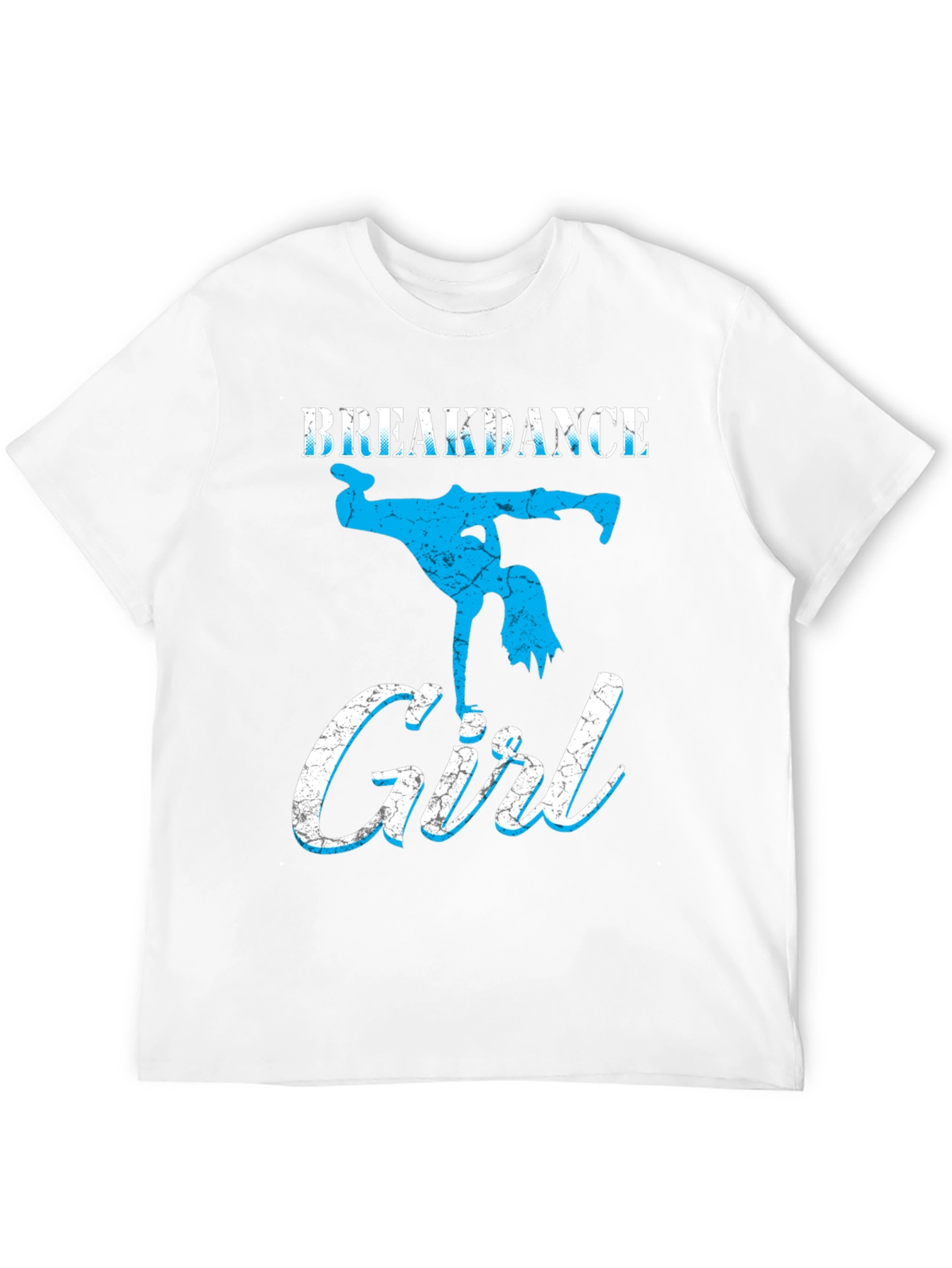 Breakdance Girl Graphic Tee - Black