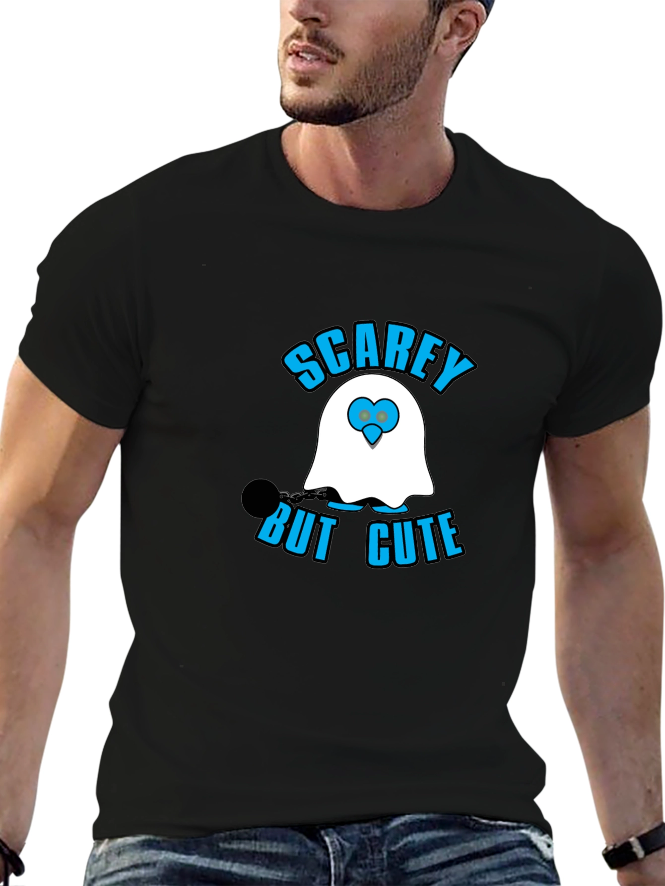 Scarey But Cute Ghost T-Shirt