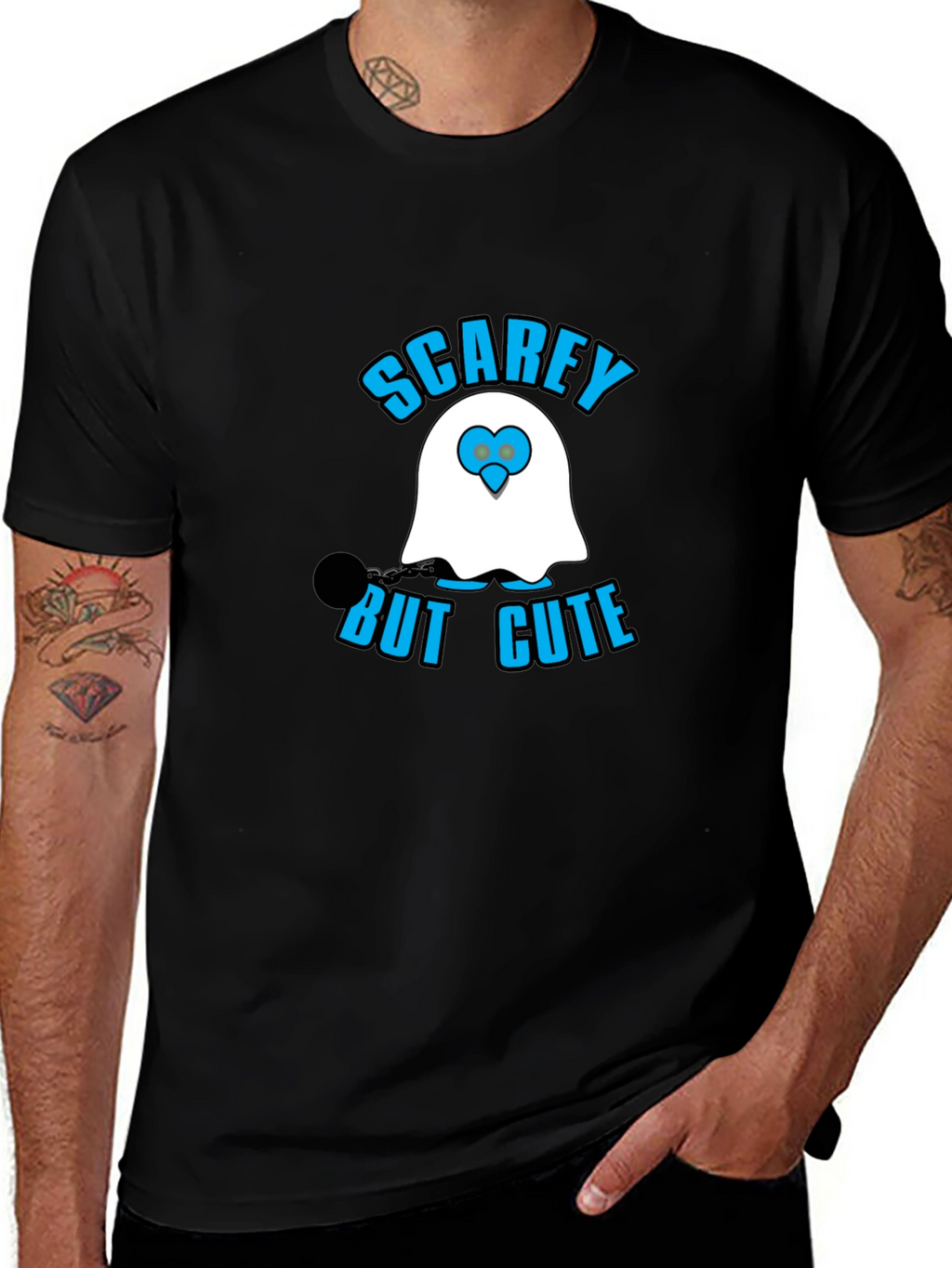 Scarey But Cute Ghost T-Shirt