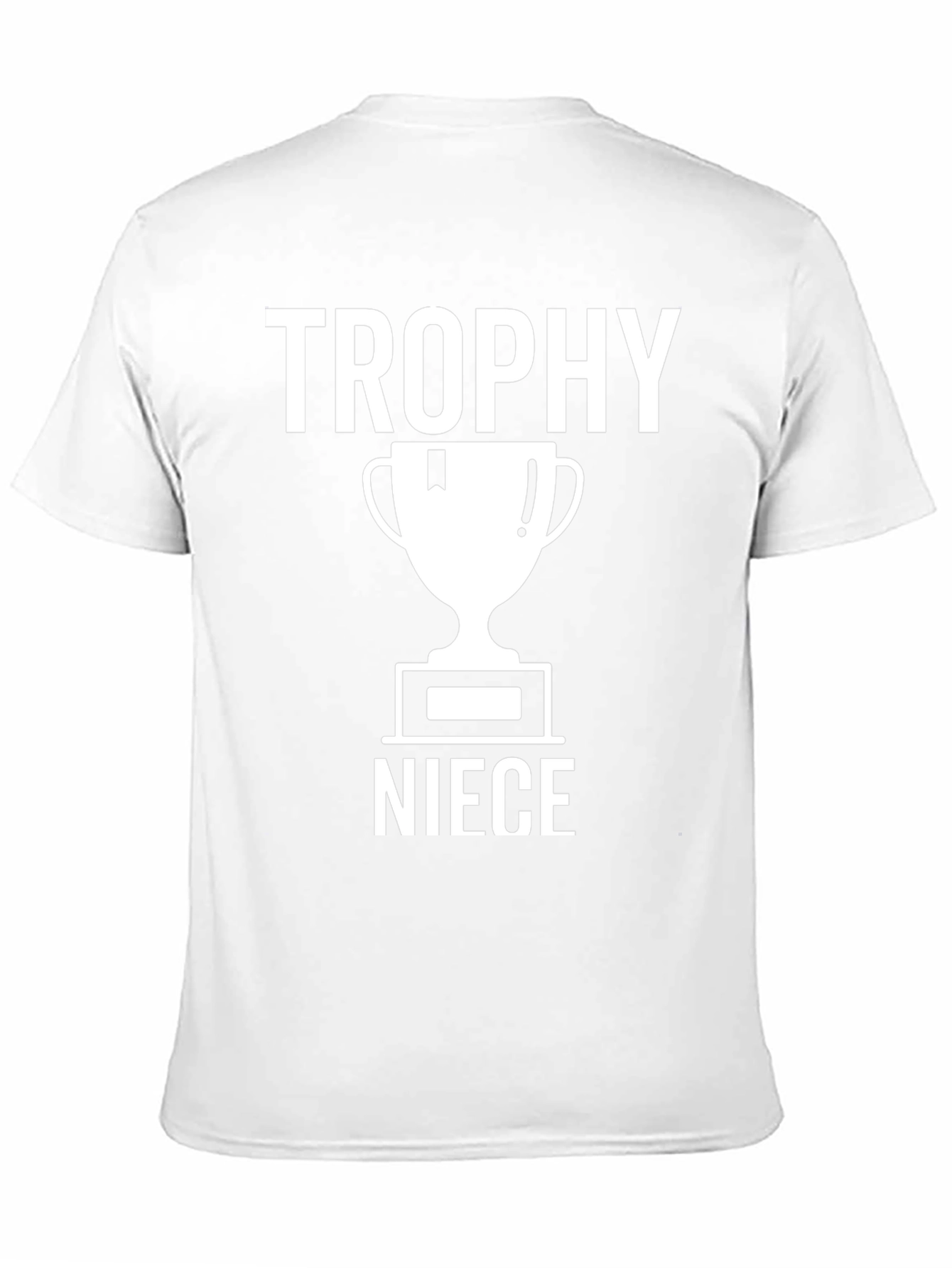 Trophy Niece Graphic Tee - Black Cotton T-Shirt