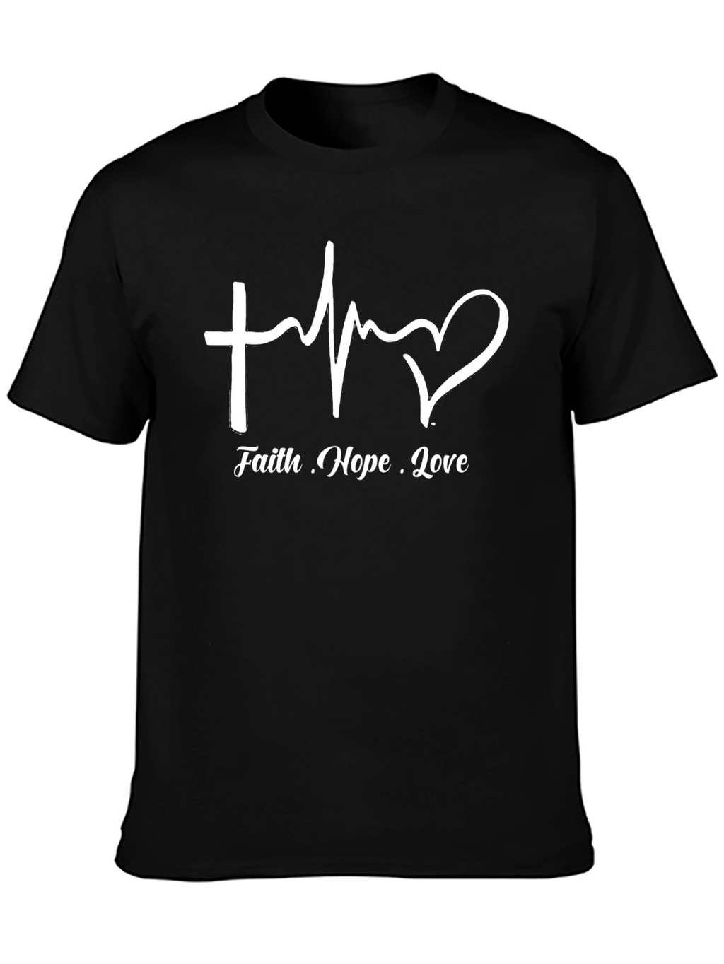 Faith Hope Love T-Shirt - Christian Inspired Tee