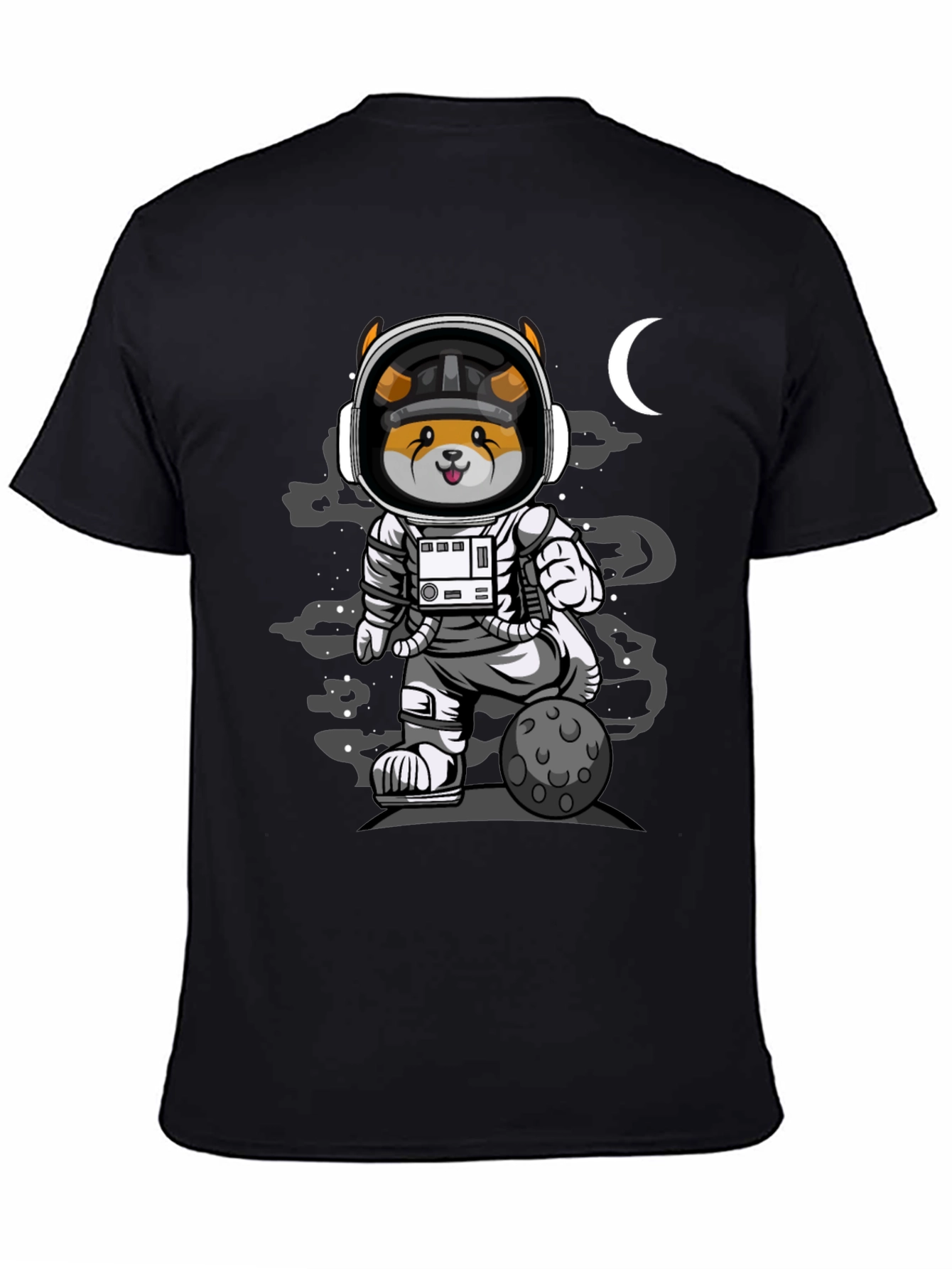 Doge Astronaut Graphic T-Shirt - Galaxy Vibes