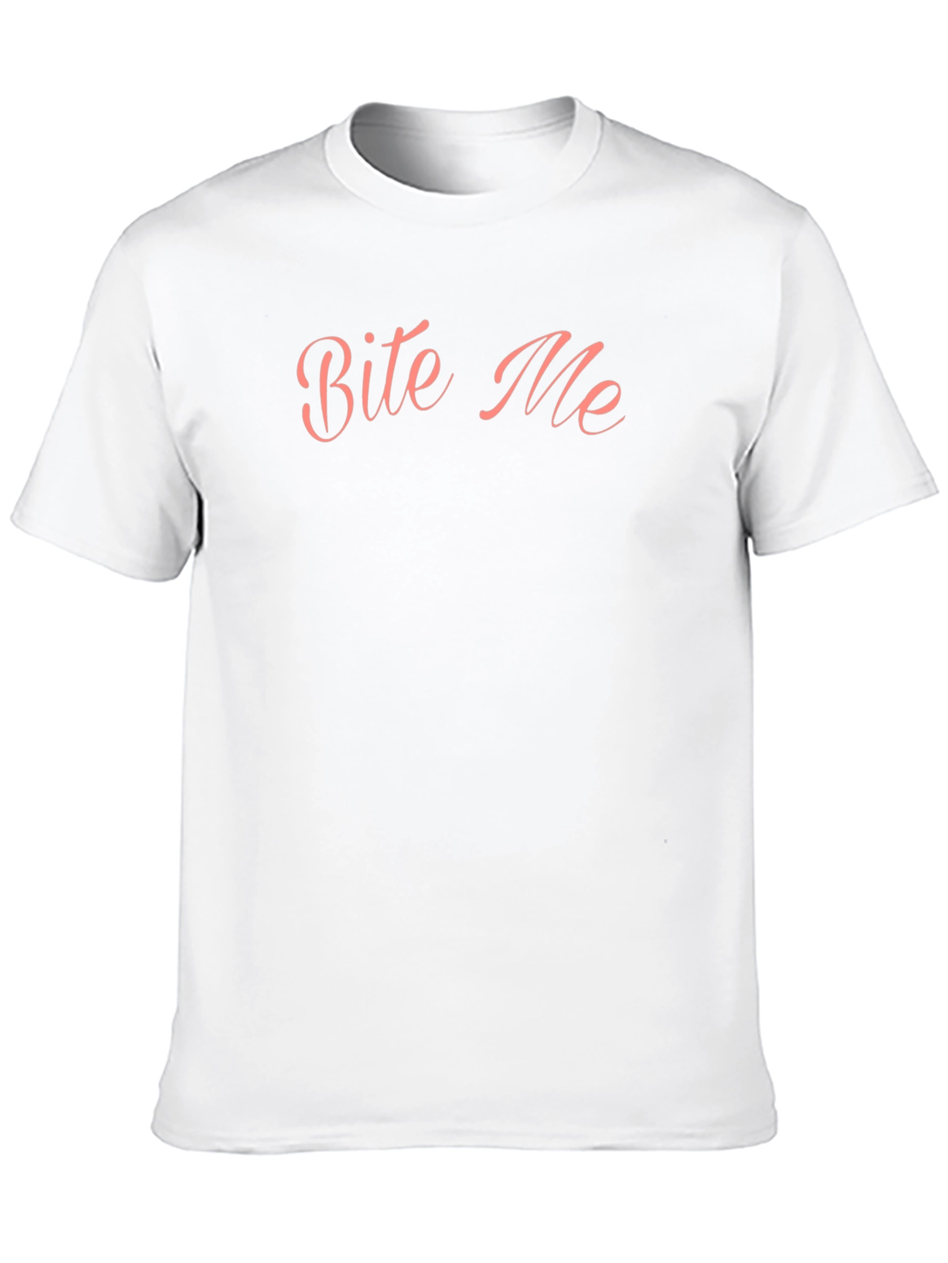 Bite Me Graphic Tee - Trendy Sarcastic Black T-Shirt