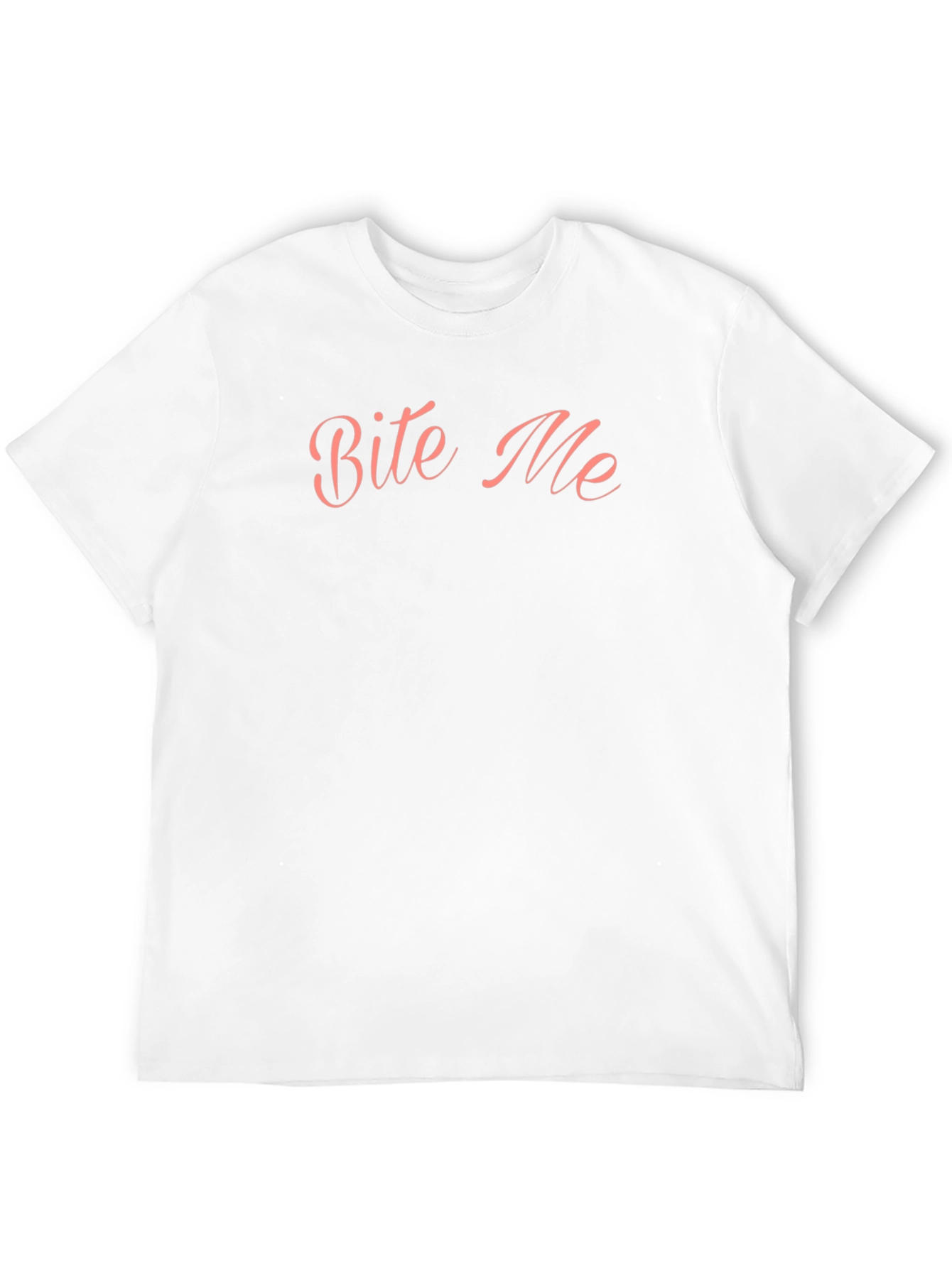 Bite Me Graphic Tee - Trendy Sarcastic Black T-Shirt