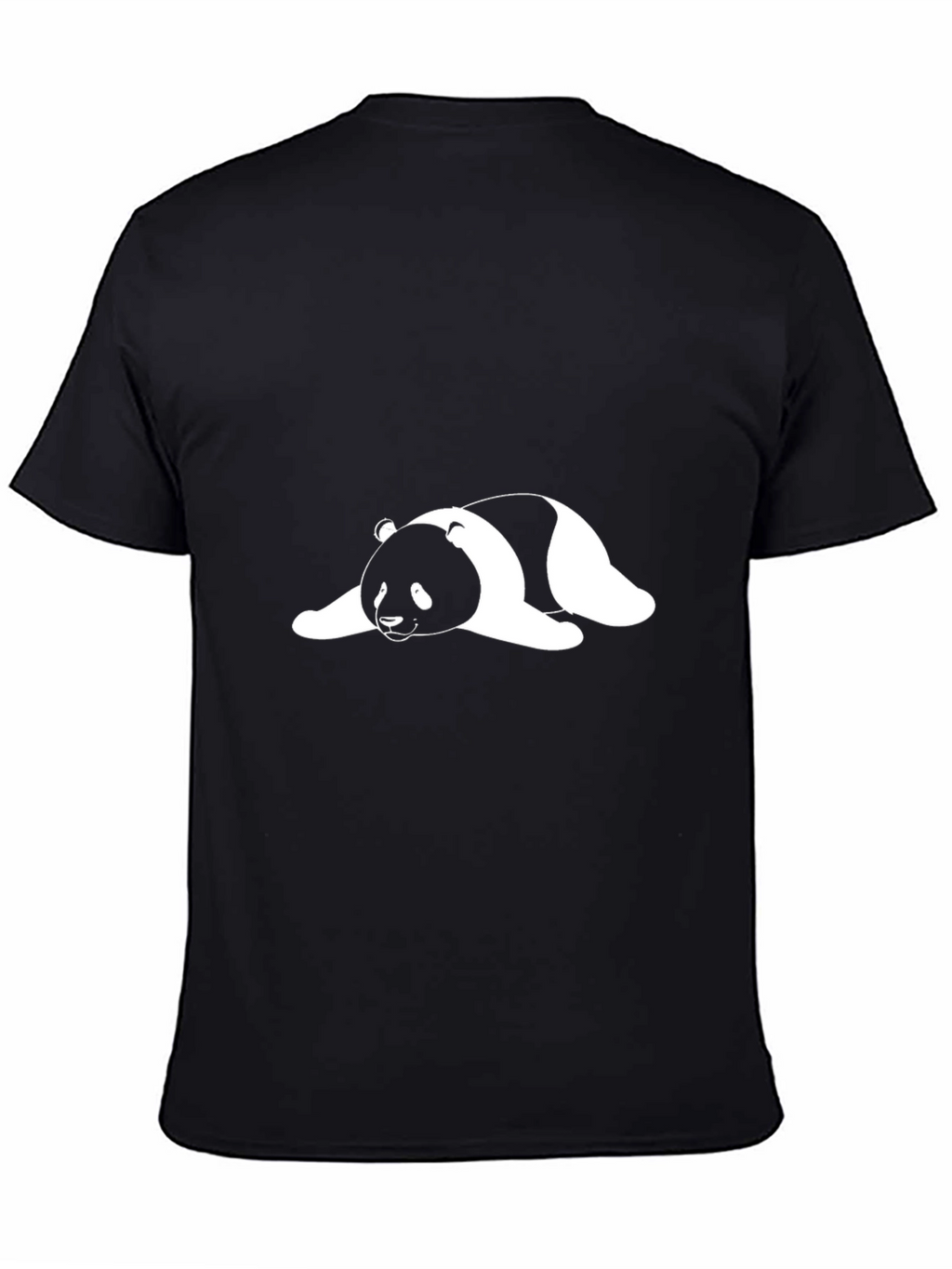 Cool Panda Graphic T-Shirt - Casual Black Tee
