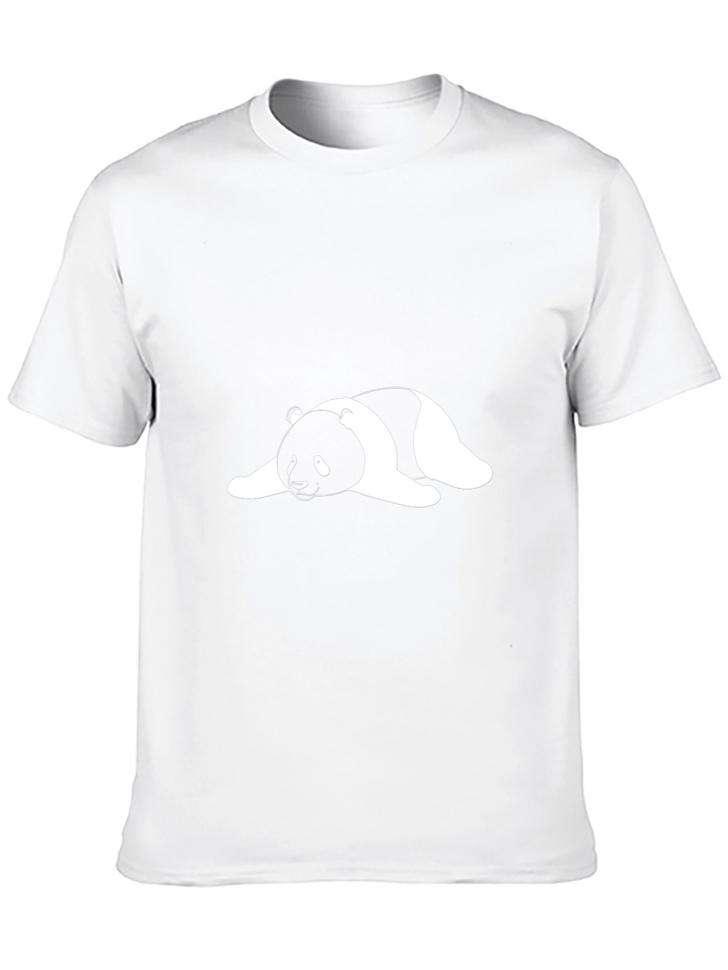 Cool Panda Graphic T-Shirt - Casual Black Tee