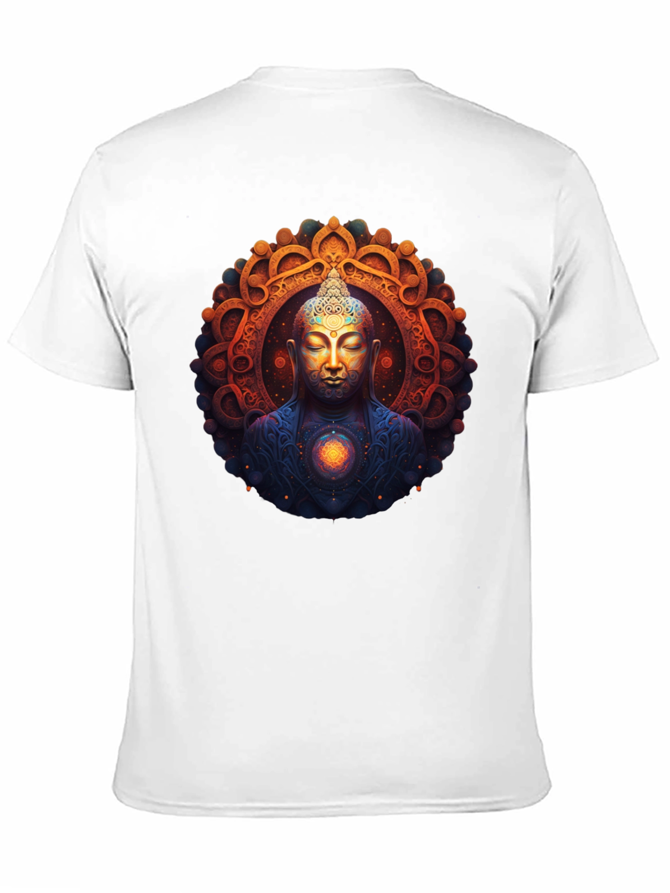 Buddha Mandala Graphic Tee - Spiritual Vibe