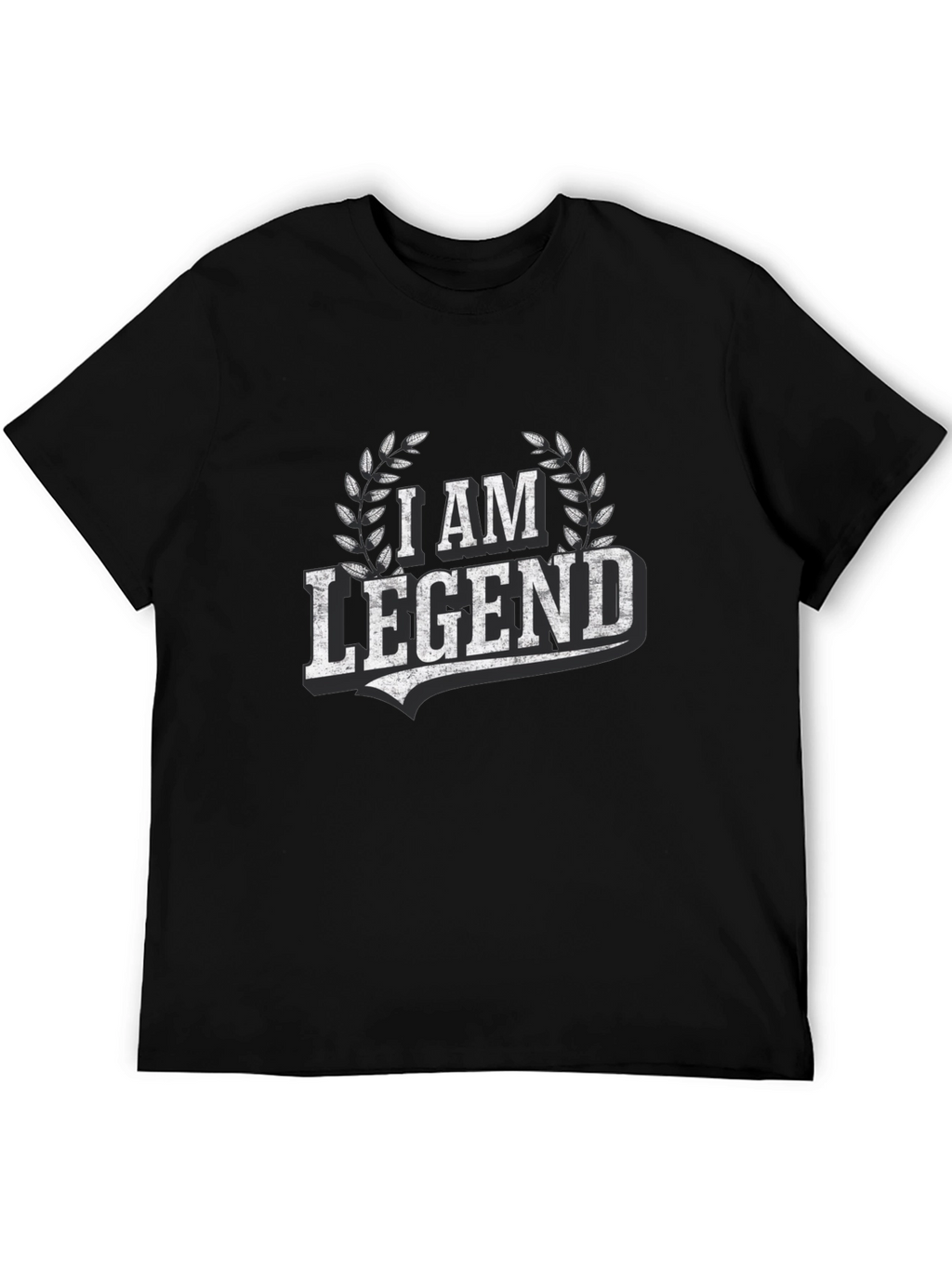 I am Legend Graphic Tee - Mens Black T-Shirt