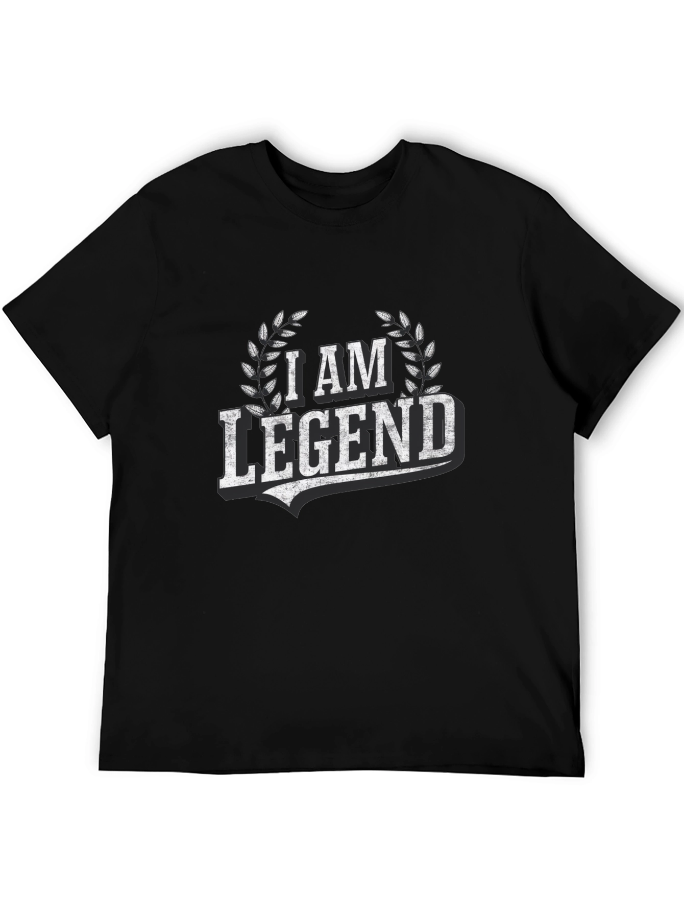 I am Legend Graphic Tee - Mens Black T-Shirt